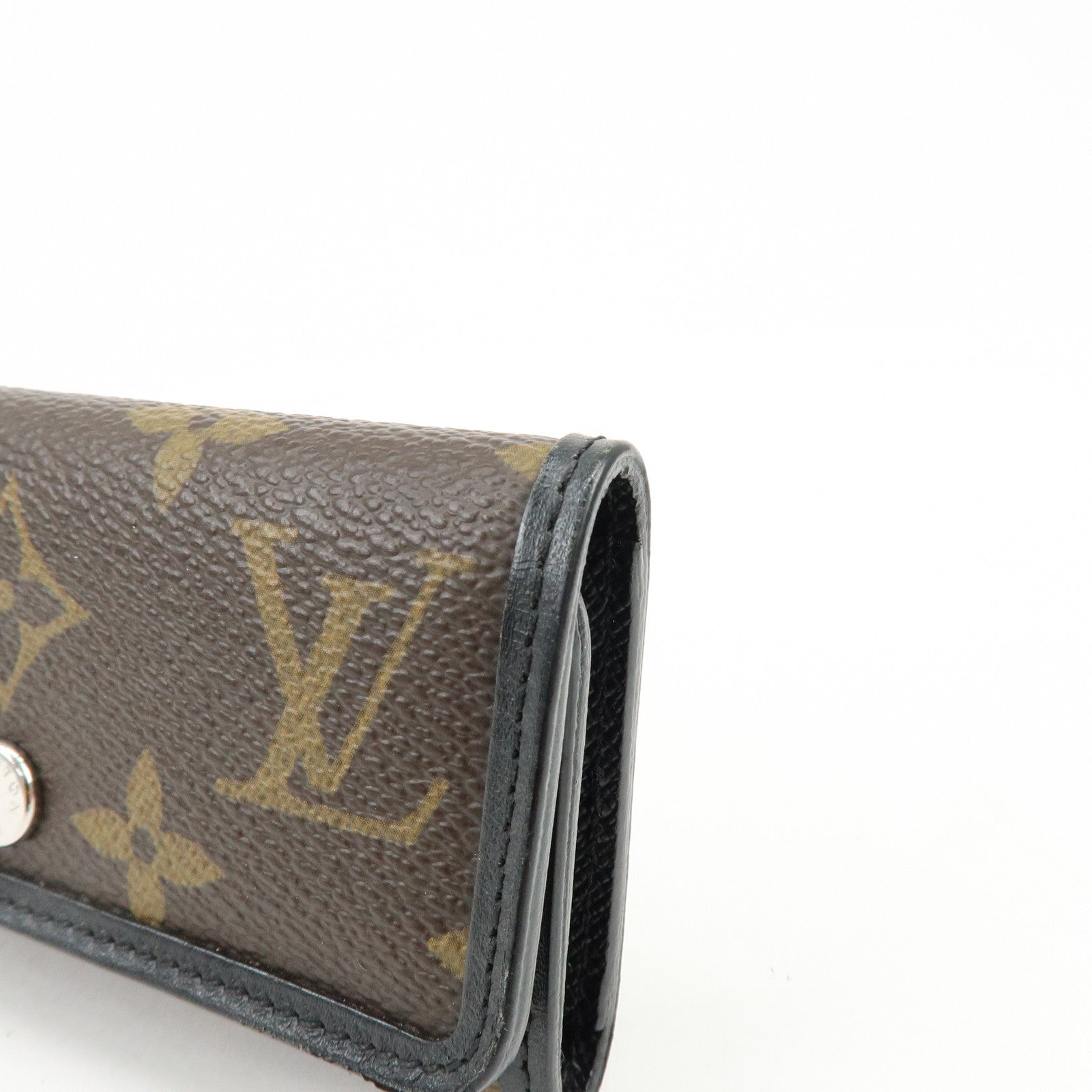 Louis Vuitton Monogram Canvas Maccasar Multicles 6 Key Case M60165