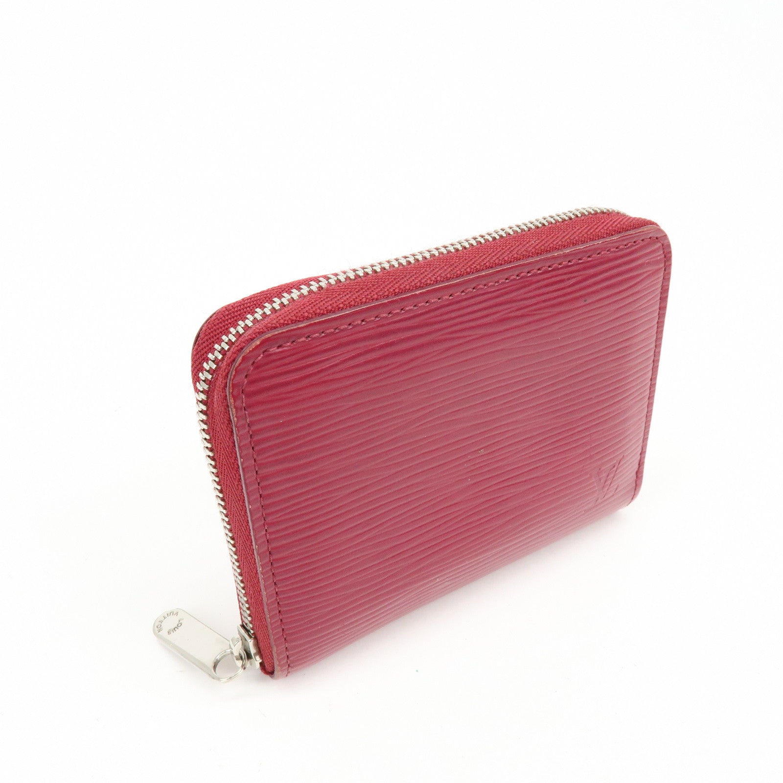 Louis Vuitton Epi Zippy Coin Purse Coin Case Fuchsia M60383