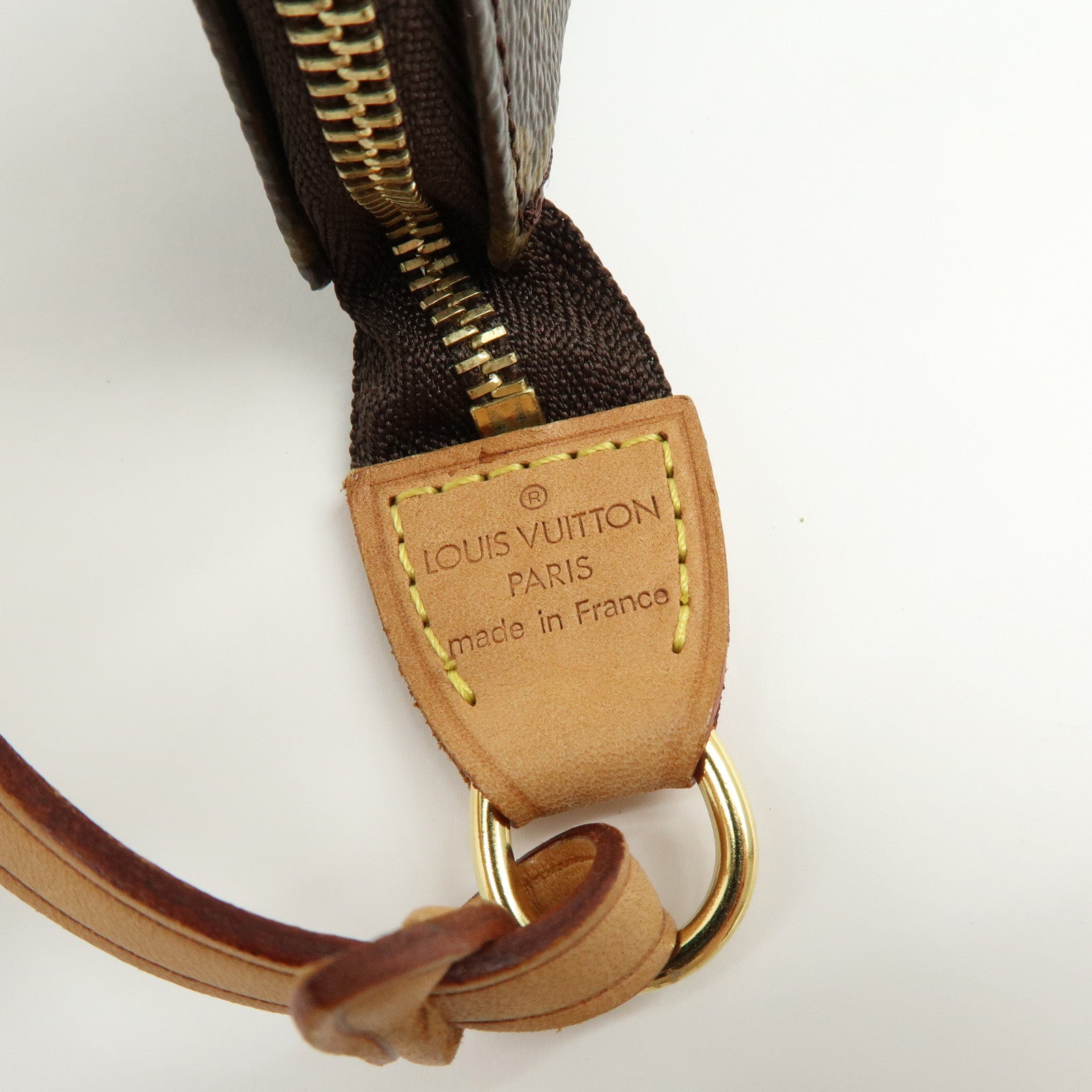 Louis Vuitton Monogram Pochette Accessoires Pouch Hand Bag M51980
