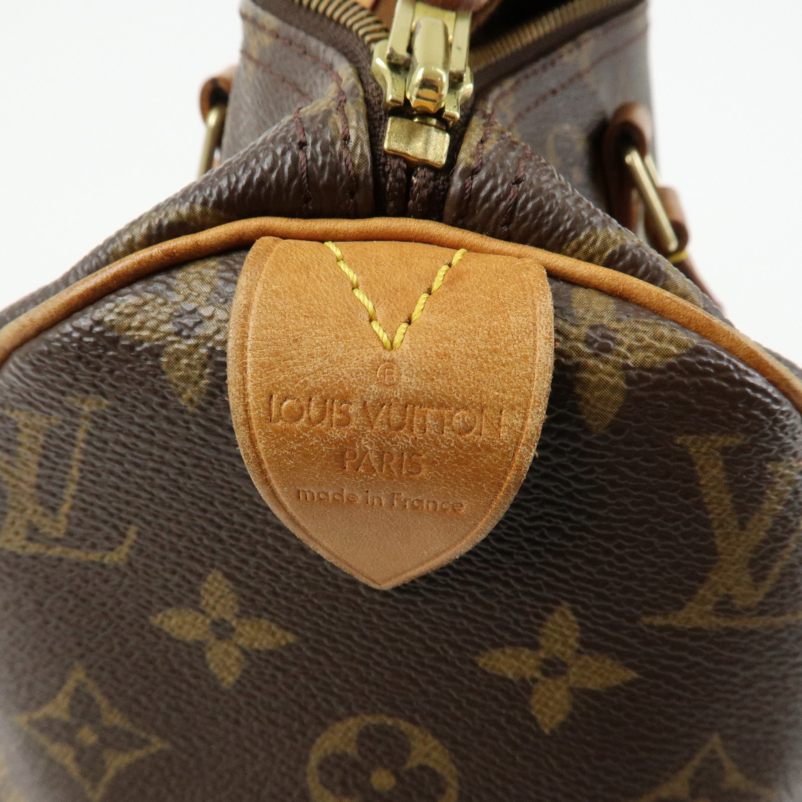 Louis Vuitton Monogram Speedy 30 Boston Bag Hand Bag Brown M41526