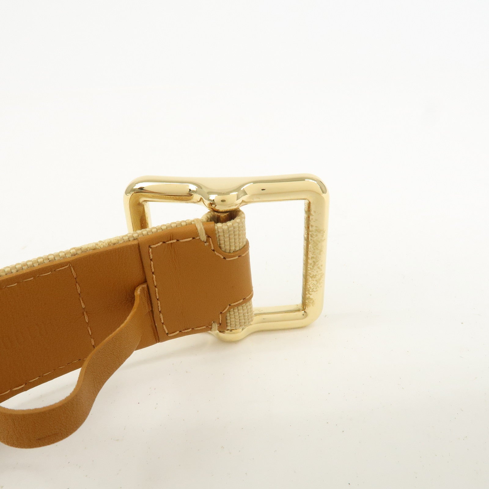 Louis Vuitton Monogram Mini Canvas Ceinture 75/30 Belt Beige M6817