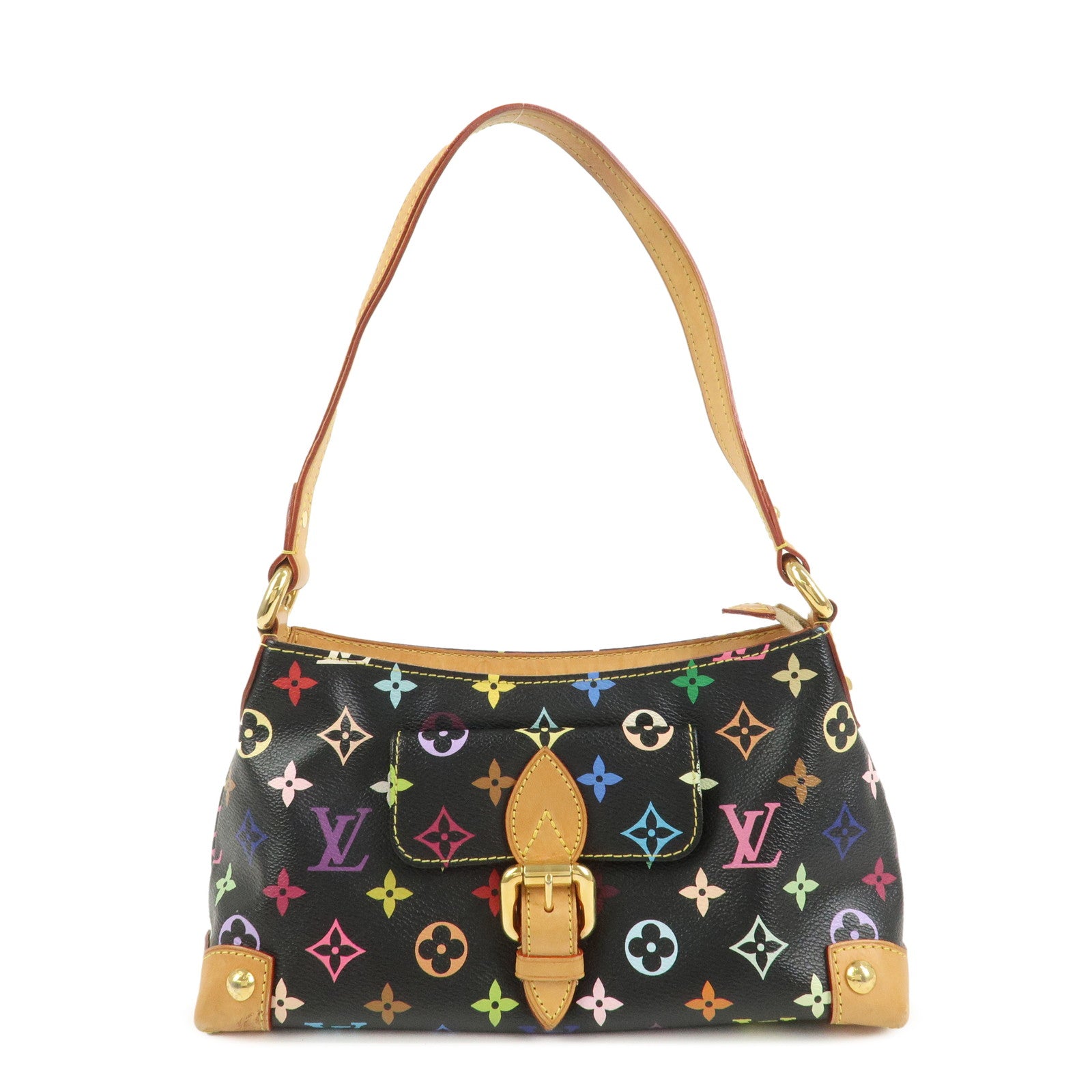 Louis Vuitton Monogram Multicolor Eliza Shoulder Bag Noir M40099
