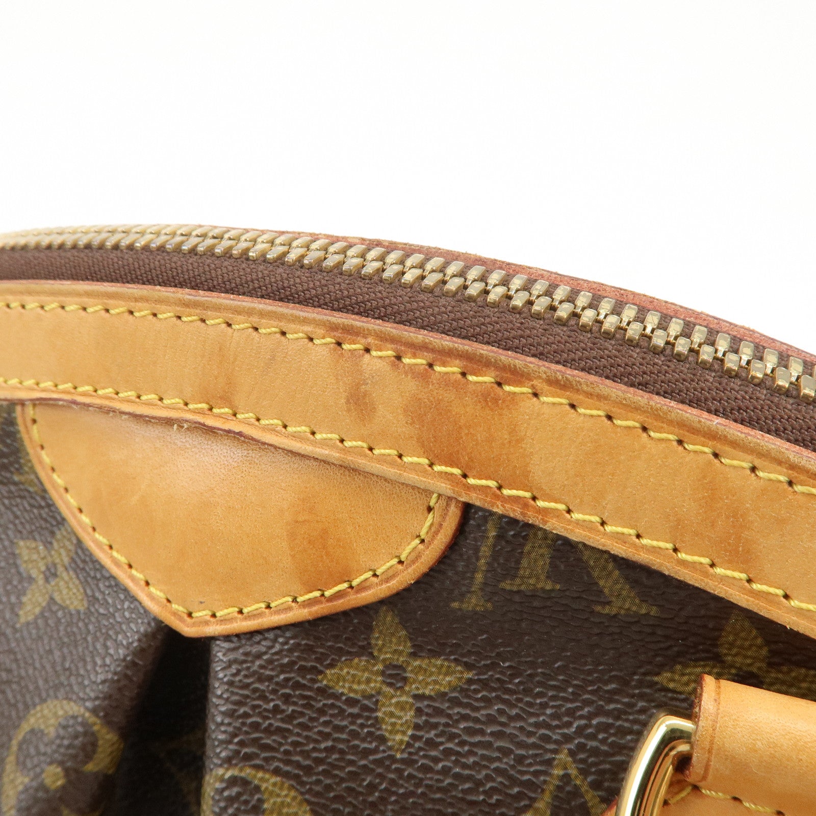 Louis Vuitton Monogram Tivoli PM Hand Bag Shoulder Bag Brown M40143