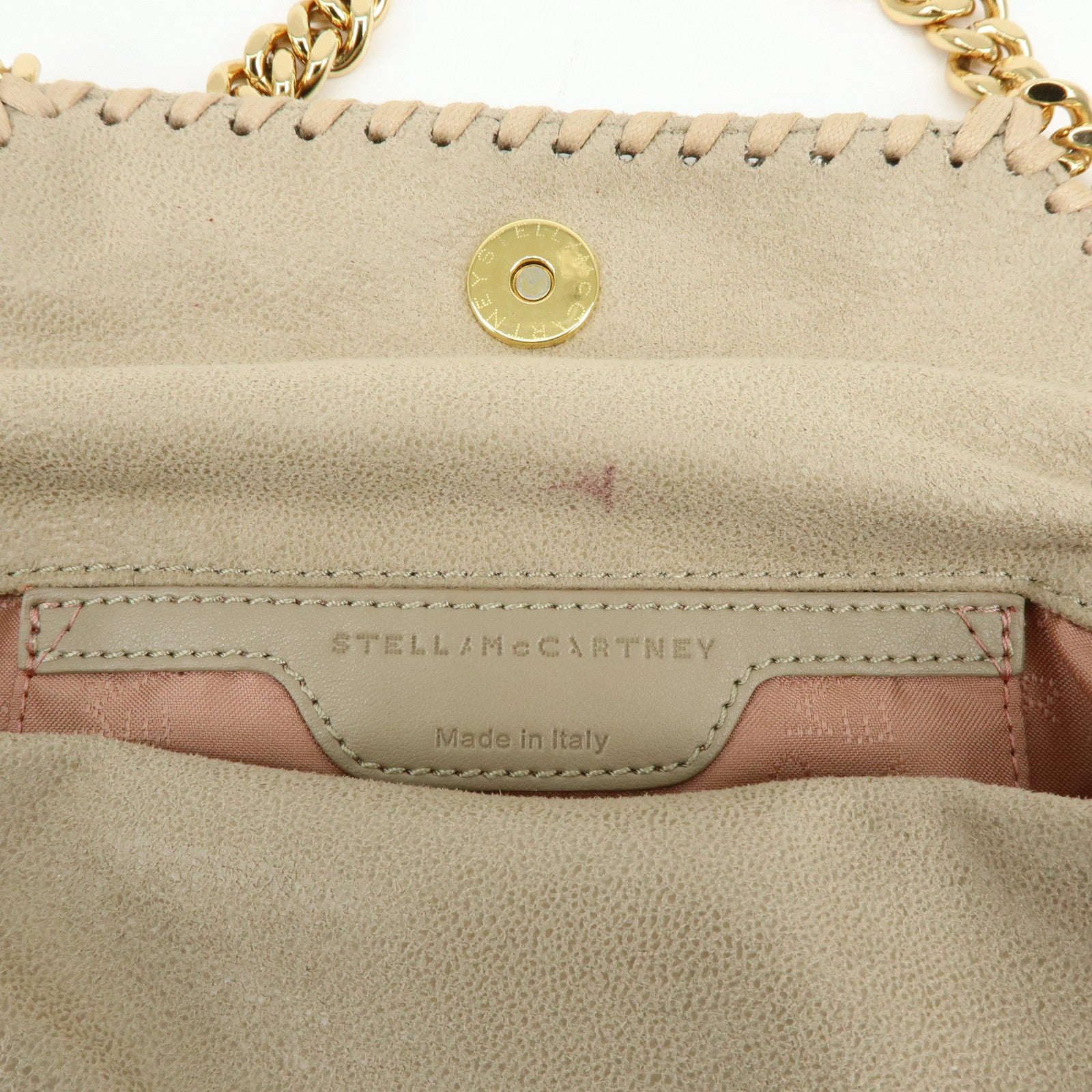 STELLA MCCARTNEY Polyester Shoulder Bag Crossbody Bag Beige