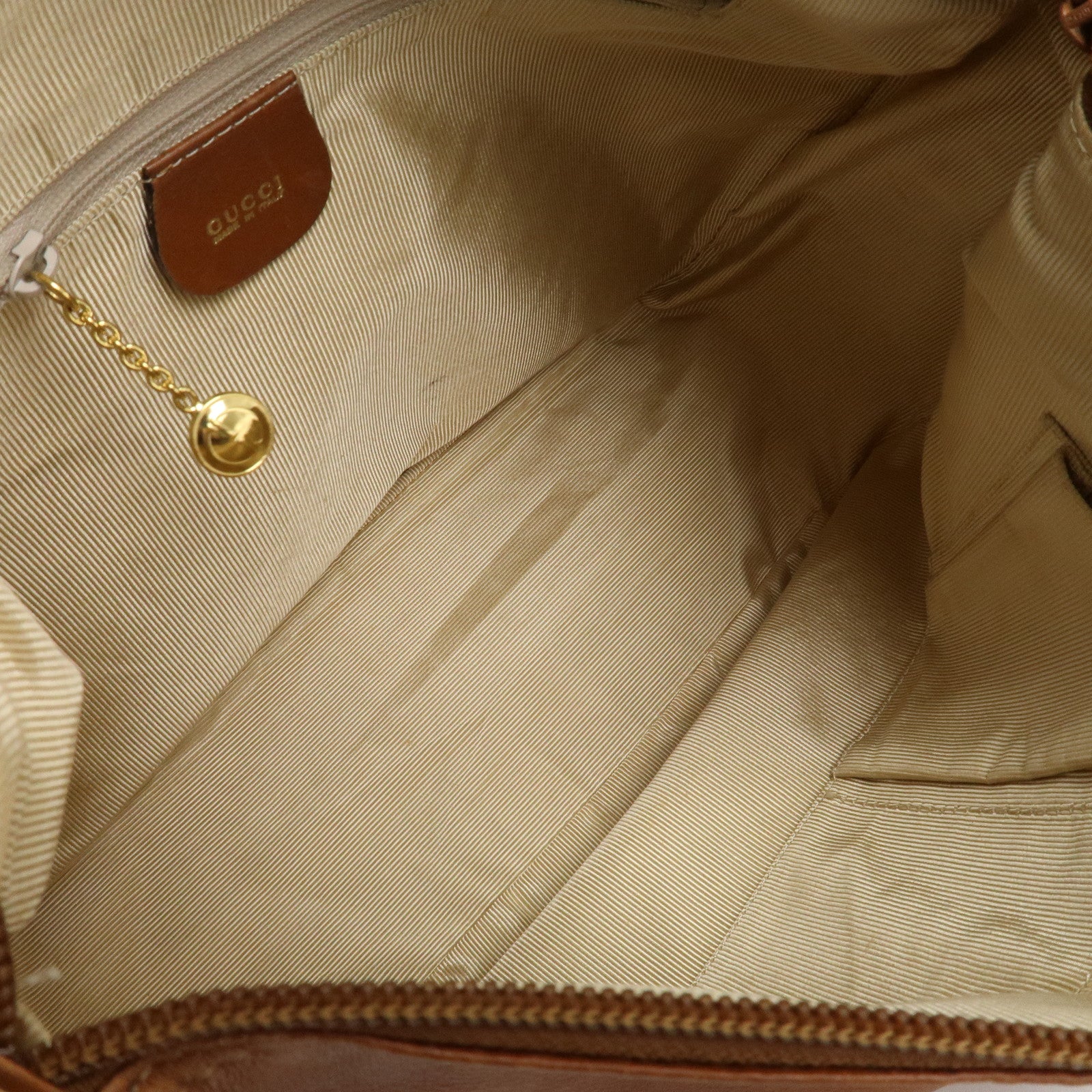 GUCCI Horsebit Leather Shoulder Bag Crossbody Bag 01.090.1411