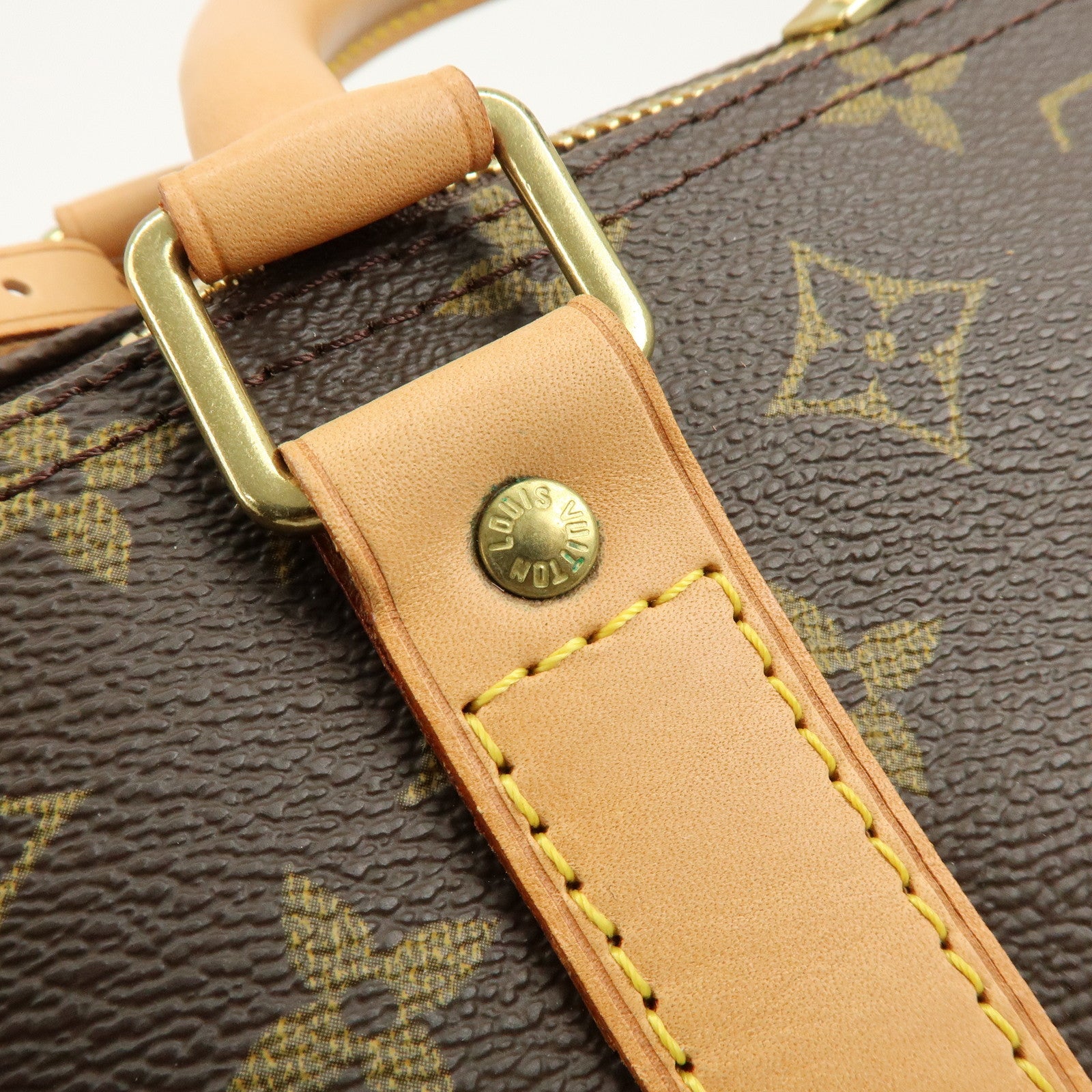 Louis Vuitton Monogram Keep All Bandouliere 60 Boston Bag M41412