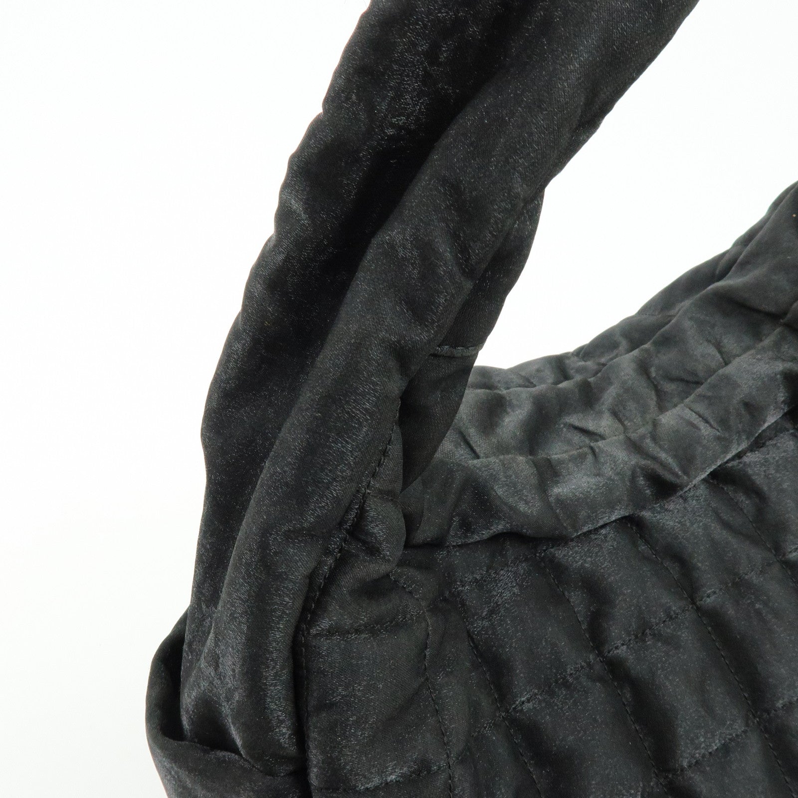 CHANEL Sports Line Nylon Shoulder Bag Crossbody Bag Black