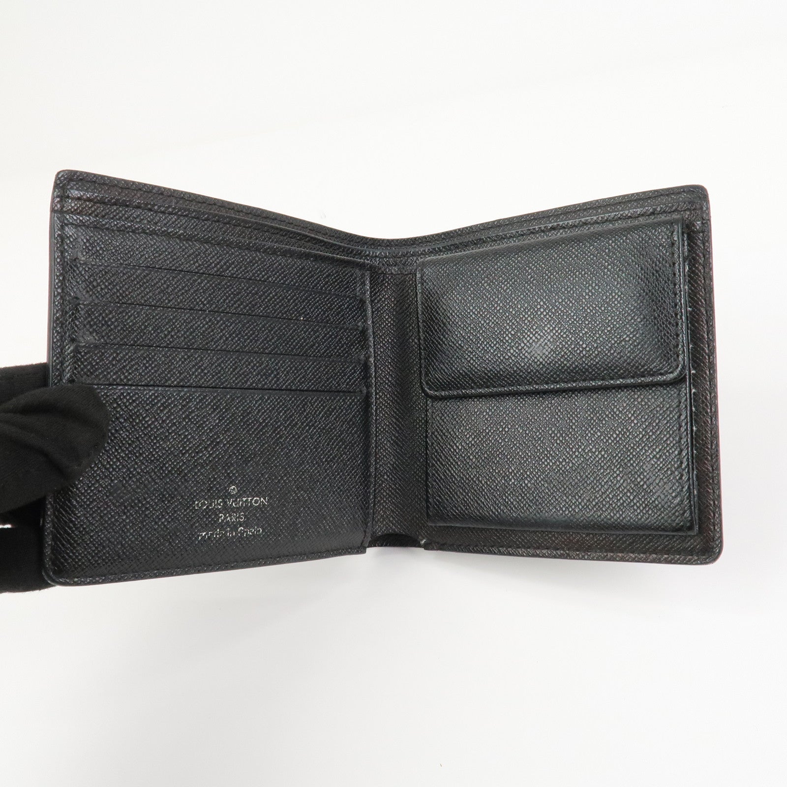 Louis Vuitton Damier Graphite Portefeuille Marco Wallet N62664