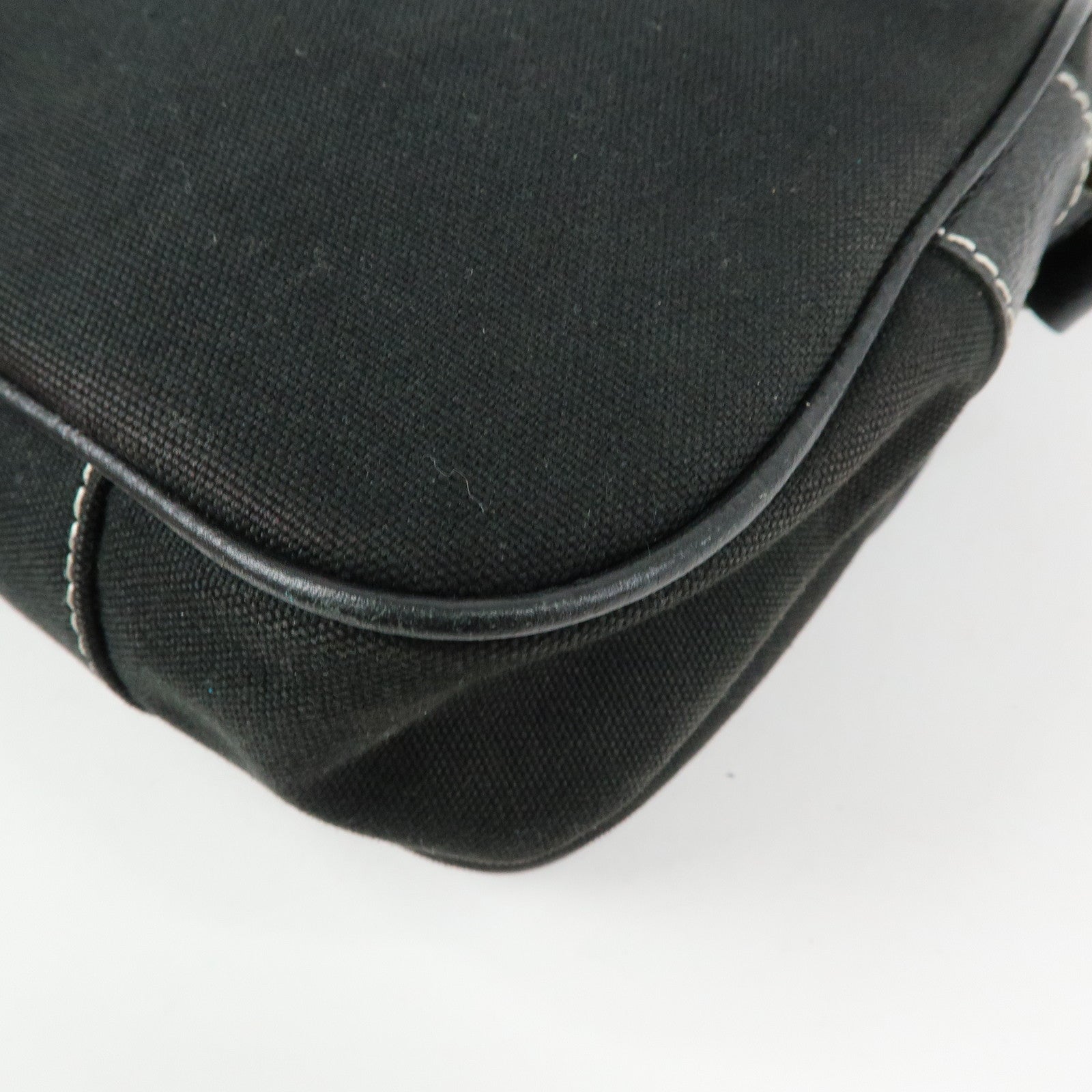 BURBERRY blue Label Canvas Shoulder Bag Crossbody Bag Black