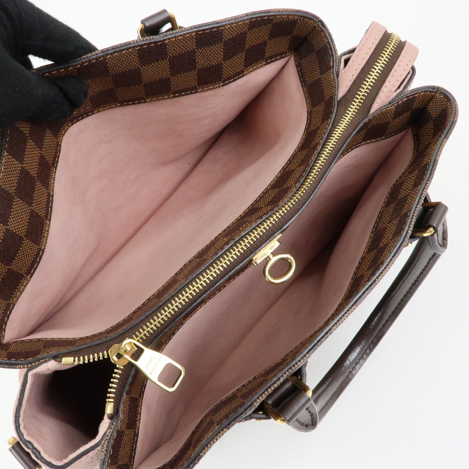 Louis Vuitton Damier Normandy Leather Canvas 2Way Bag N41488