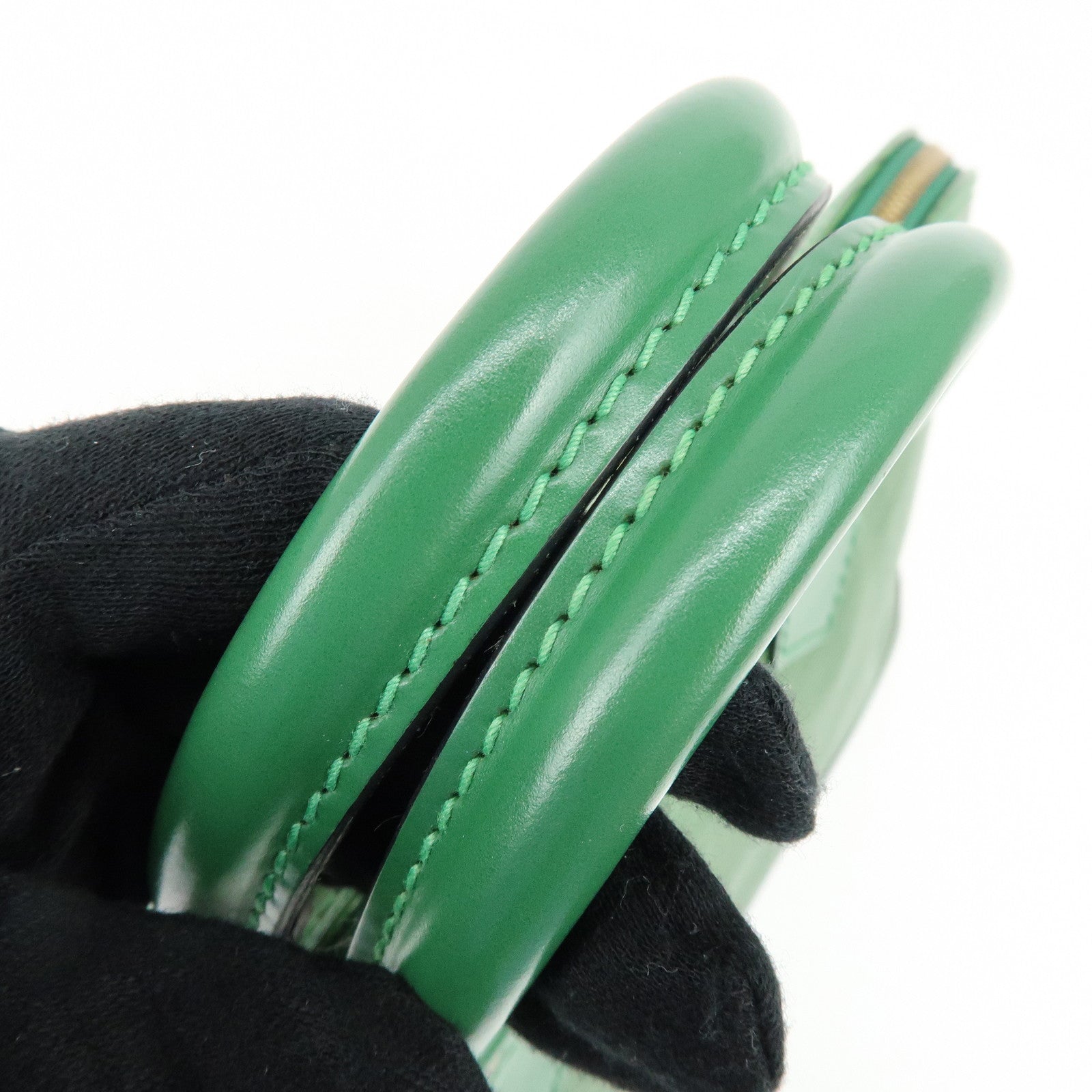 Louis Vuitton Epi Alma Hand Bag Borneo Green M52144