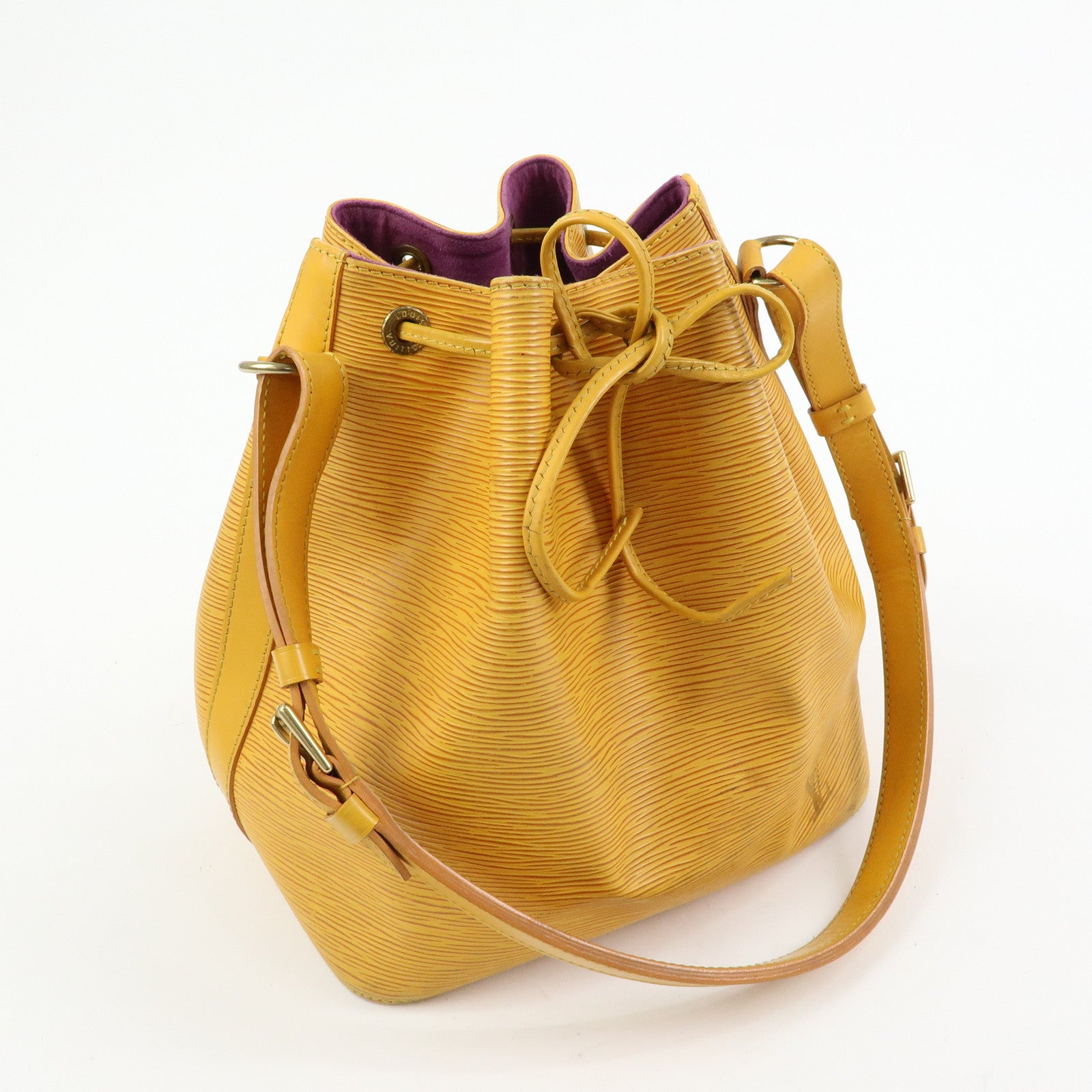 Louis Vuitton Epi Petit Noe Shoulder Bag Tassili Yellow M44109
