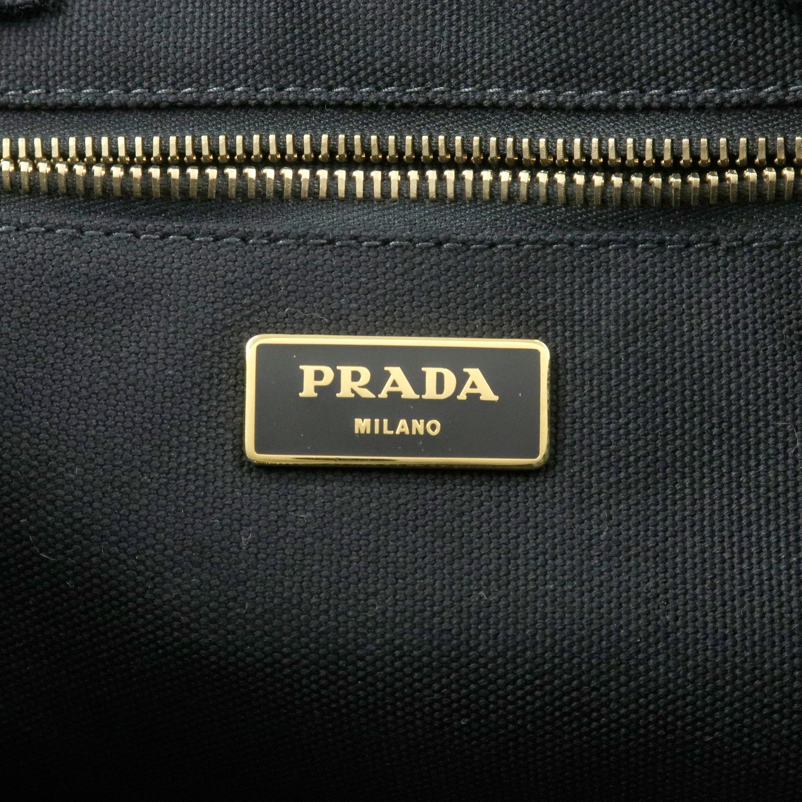 PRADA Triangle Logo Canapa Large Canvas Tote Bag Camouflage B1872B
