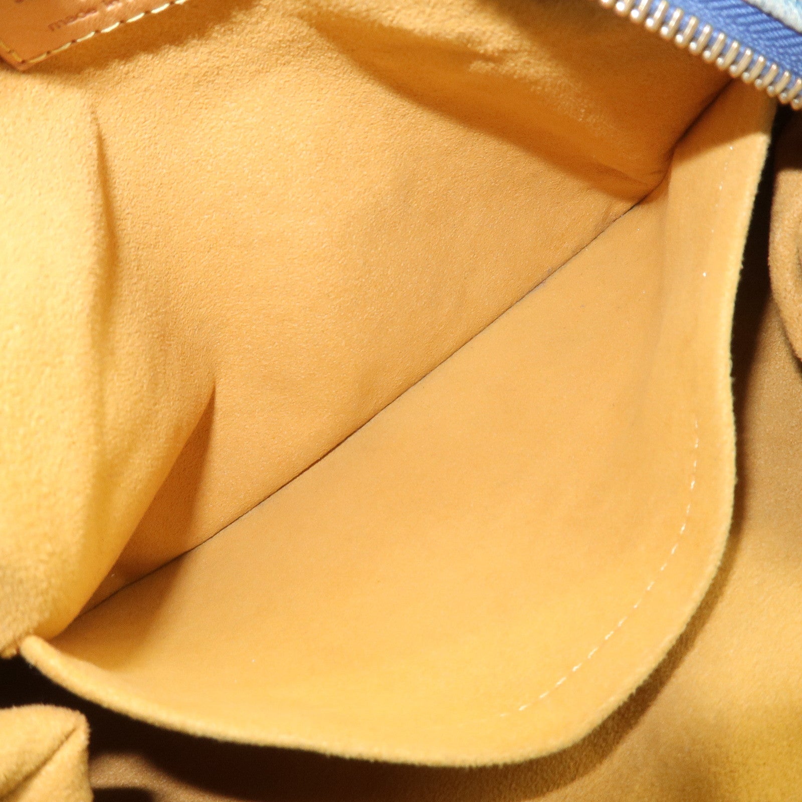 Louis Vuitton Monogram Denim Baggy GM Shoulder Bag Blue M95048