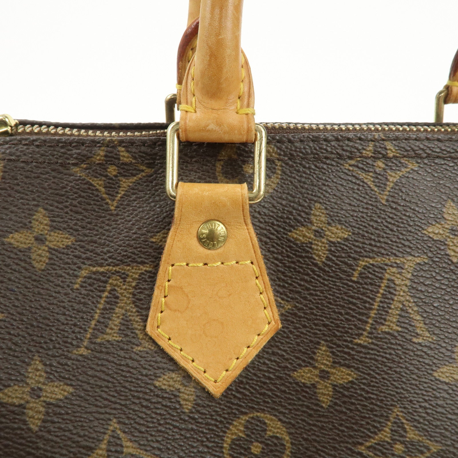 Louis Vuitton Monogram Speedy 25 Boston Bag Hand Bag Brown M41528