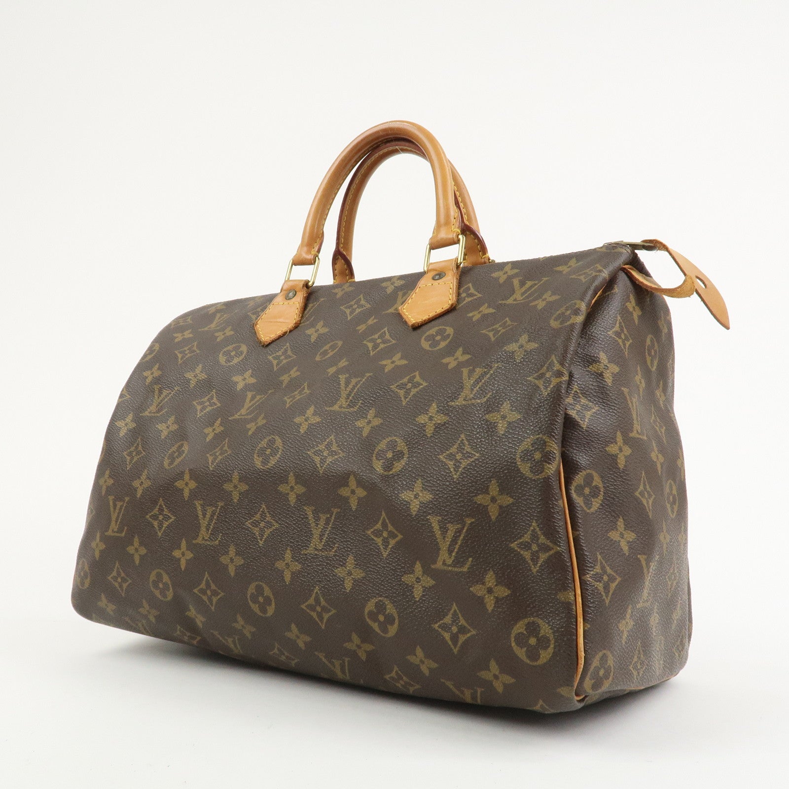 Louis Vuitton Monogram Speedy 35 Boston Bag Hand Bag M41524