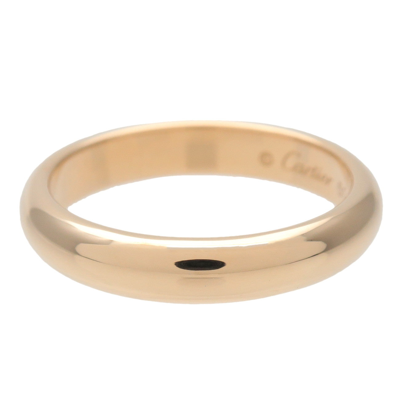 Cartier 1895 Wedding Ring 3.5MM K18 750YG Yellow Gold US5.5-6 EU51