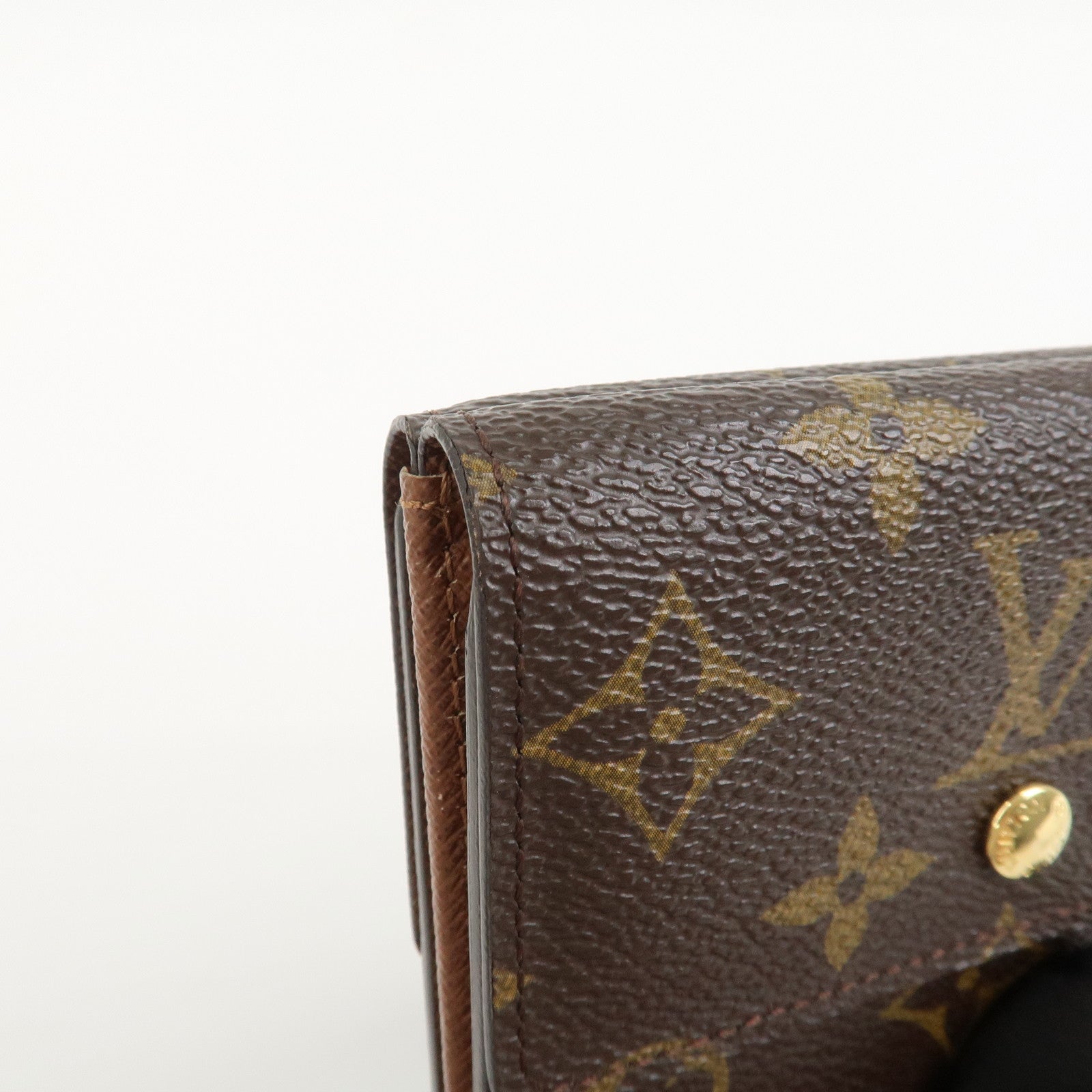 Louis Vuitton Monogram Portefeuille Elise Canvas Wallet M61654