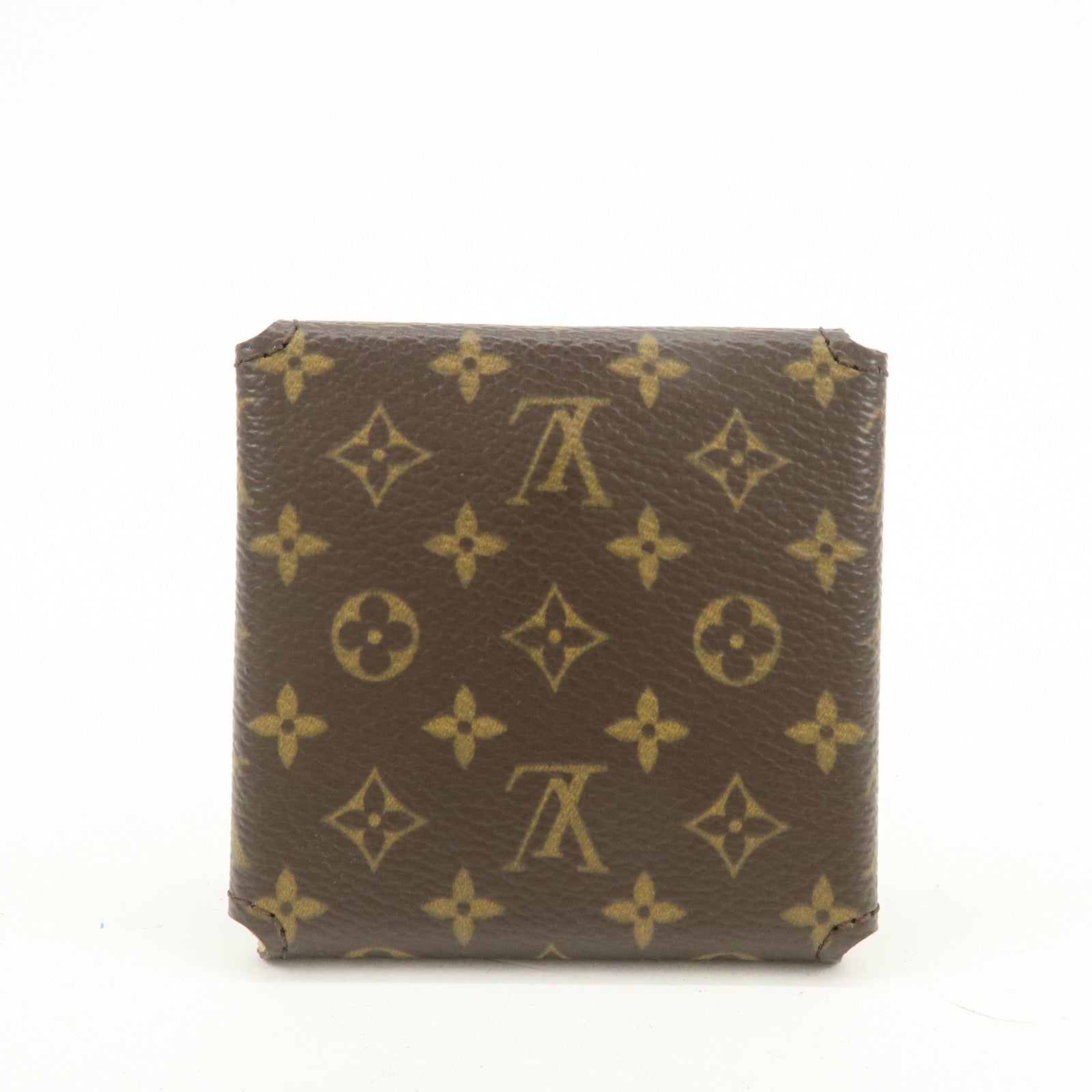 Louis Vuitton Monogram Jewelry Case Jewelry Box Brown
