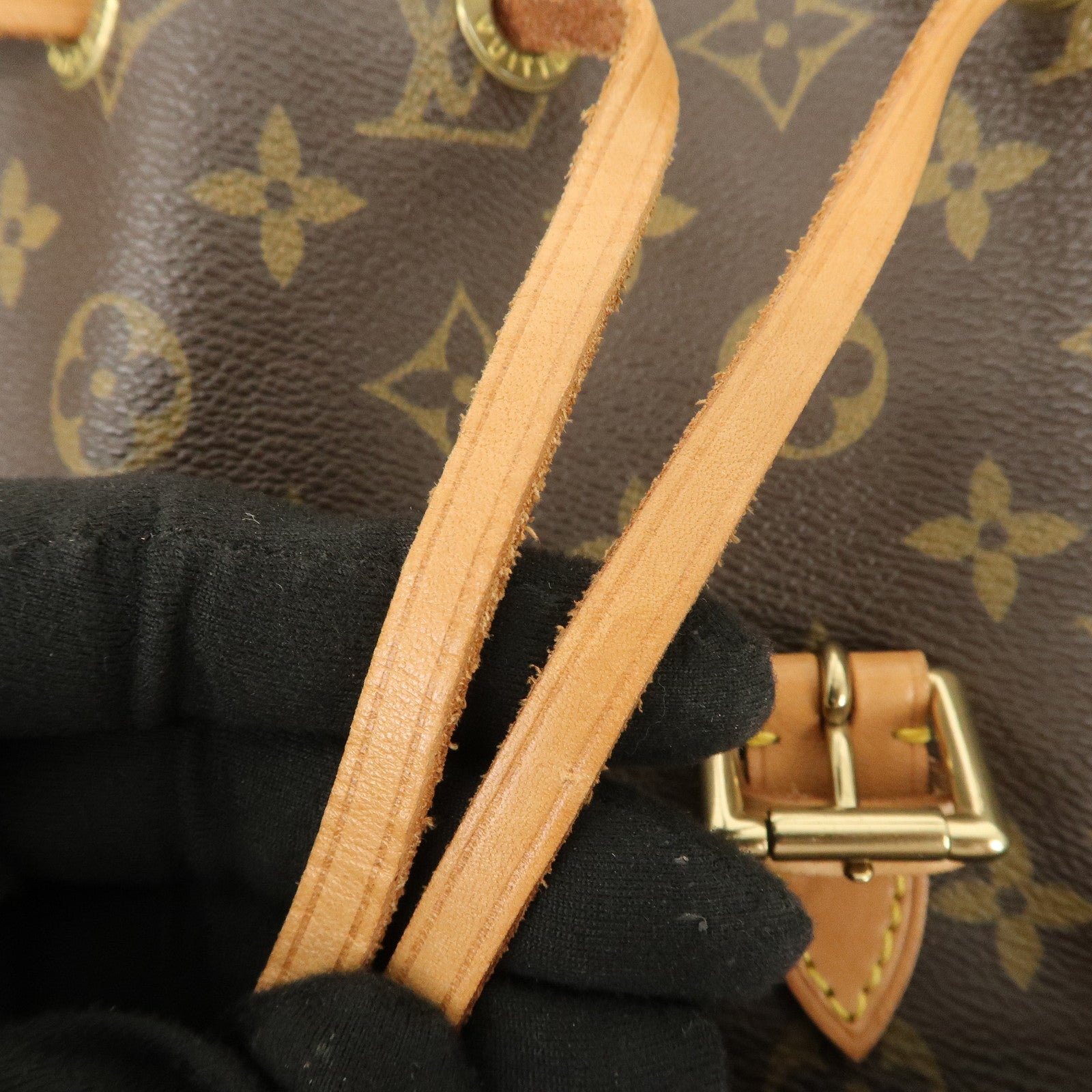 Louis Vuitton Monogram Montsouris MM Backpack Brown M51136