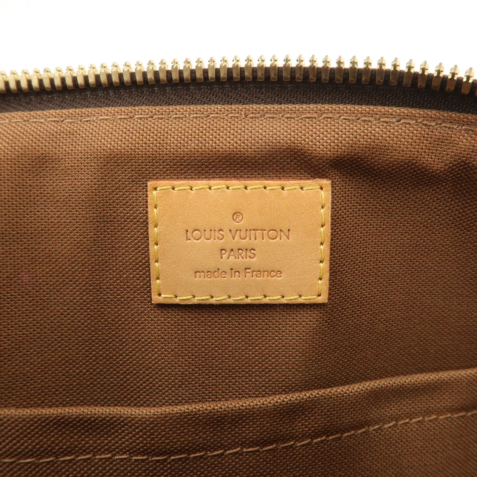 Louis Vuitton Monogram Palermo PM 2Way Bag Hand Bag Brown M40145