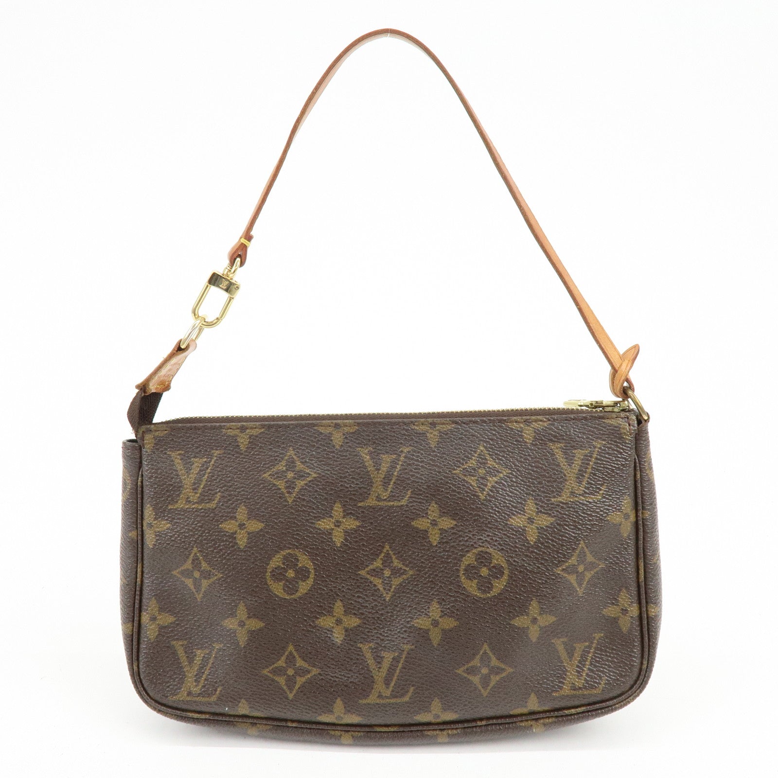 Louis Vuitton Monogram Pochette Accessoires Pouch Hand Bag M51980