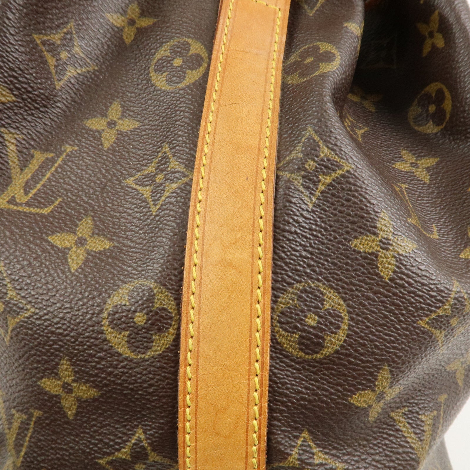 Louis Vuitton Monogram Petit Noe Shoulder Bag Brown M42226