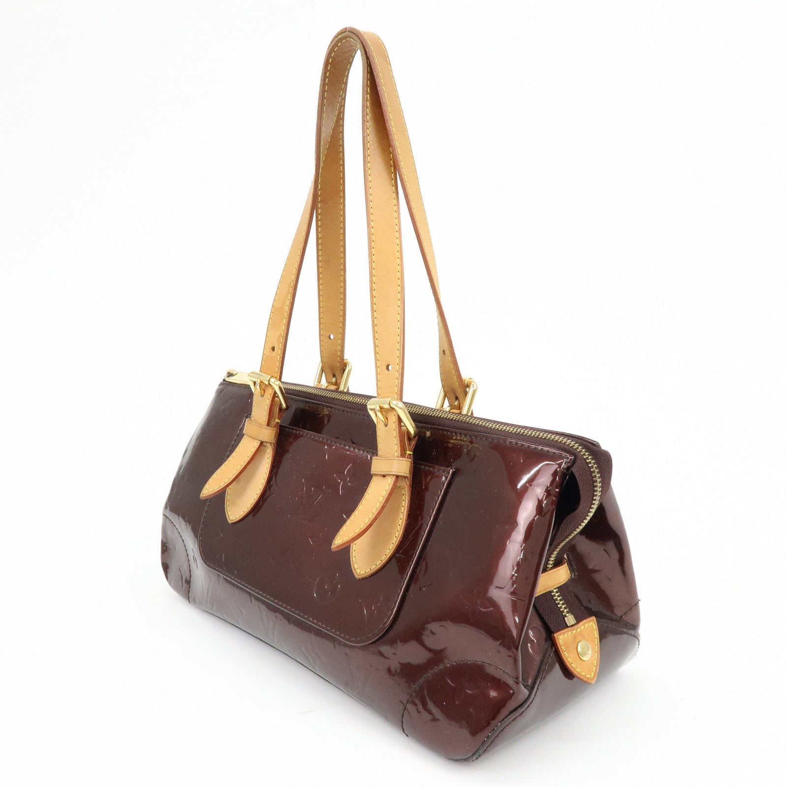 Louis Vuitton Monogram Vernis Rosewood Avenue Hand Bag M93510