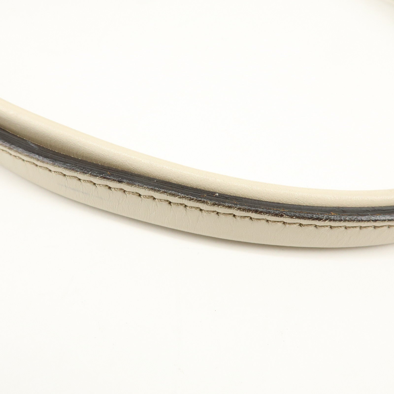 GUCCI Interlocking G GG Twins Canvas Leather Tote Bag Beige 232963