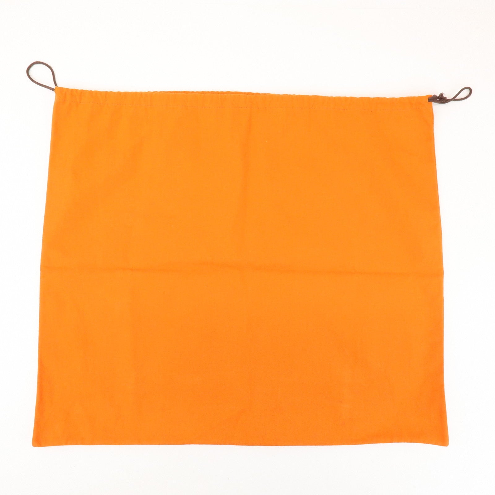 HERMES  Set of 9 Dust Bag Storage Bag Drawstring Orange