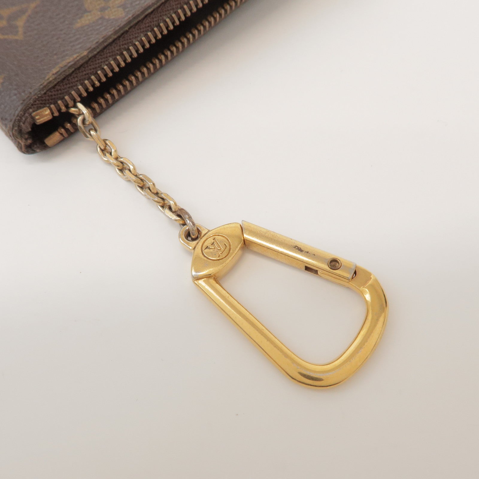 Louis Vuitton Monogram Setof2 Canvas Pochette Cles Coin Case M62650