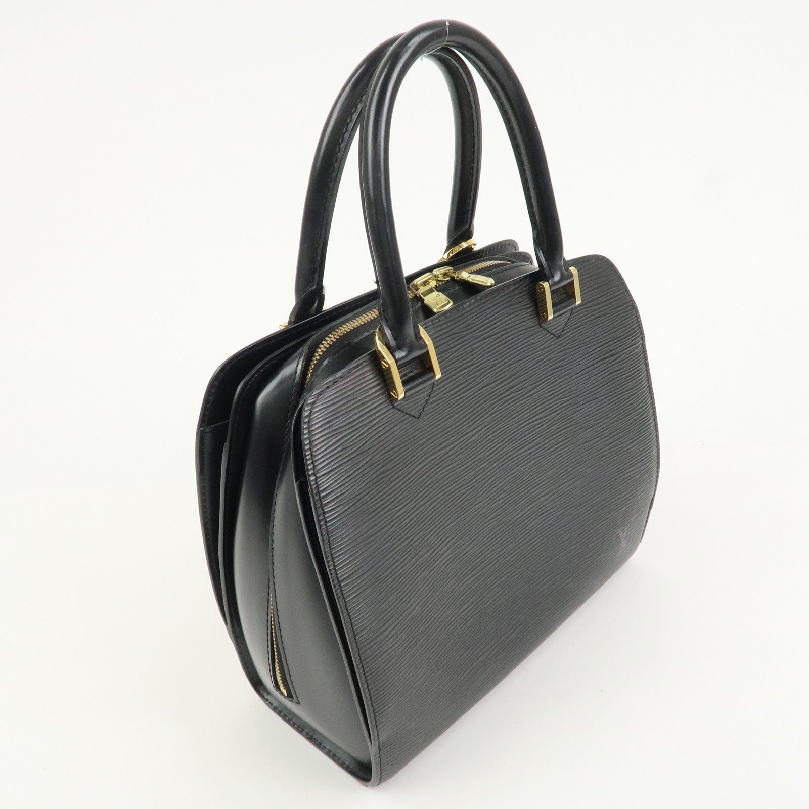 Louis Vuitton Epi Leather Pont Neuf Hand Bag Noir M52052