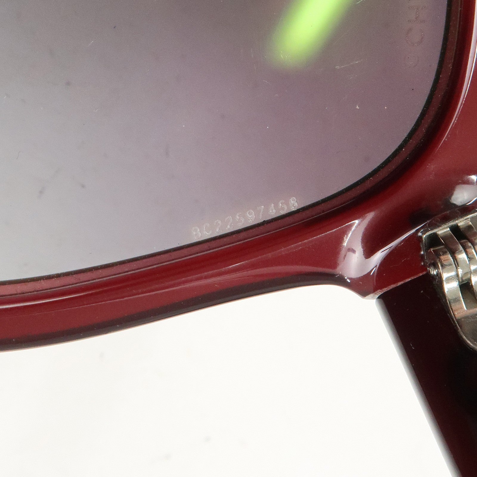 CHANEL Side COCO Mark Sunglasses ｃ.539S6 56□17 140 3N Brown 5380-A