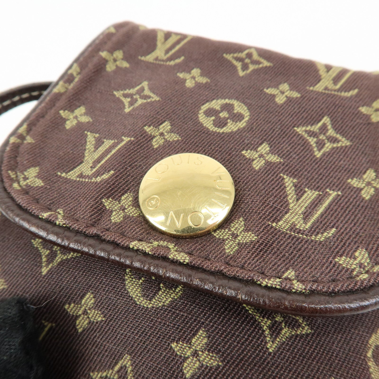 Louis Vuitton Monogram Mini Lin Pochette Cancun Ebene M95313