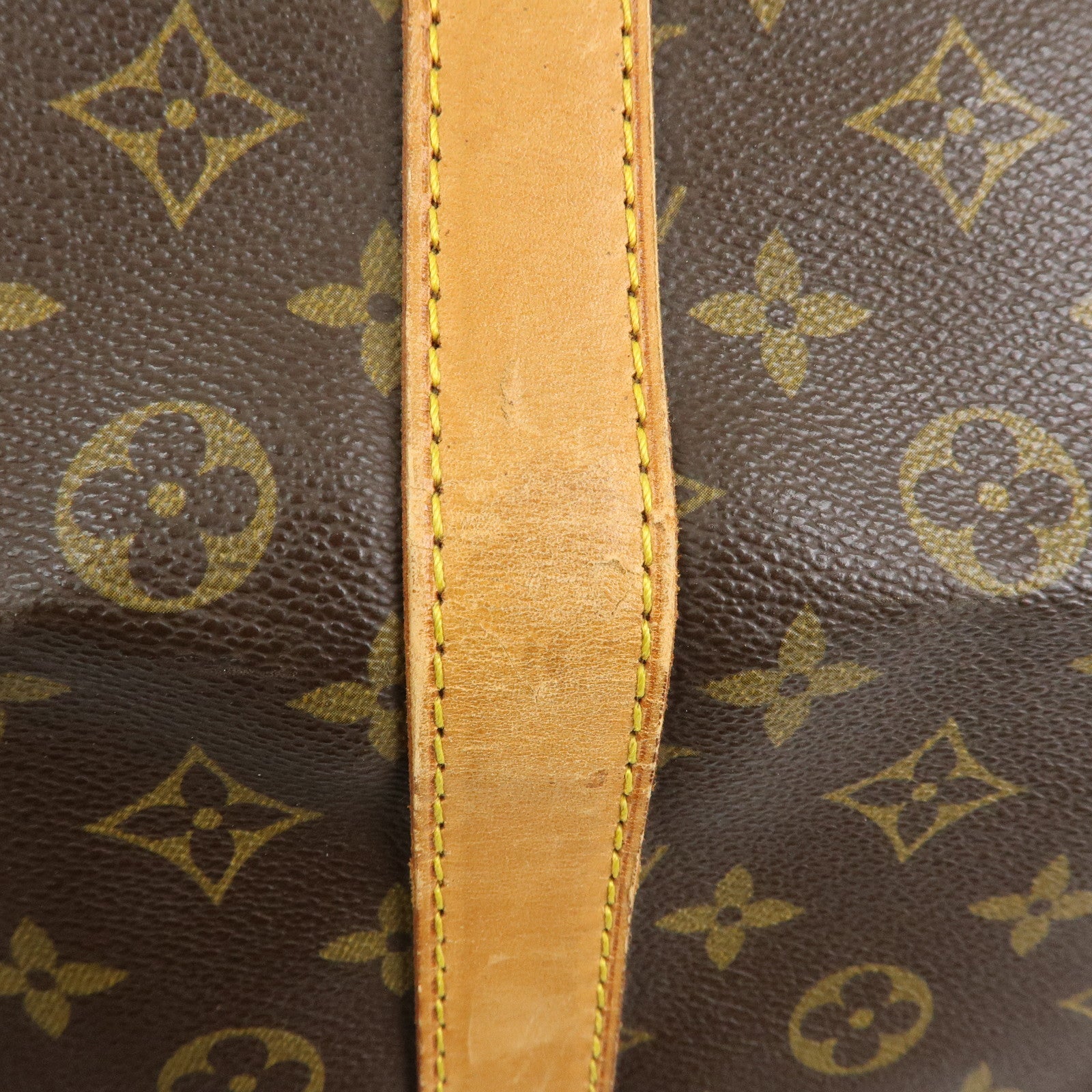 Louis Vuitton Monogram Keep All Bandouliere 60 Boston Bag M41412