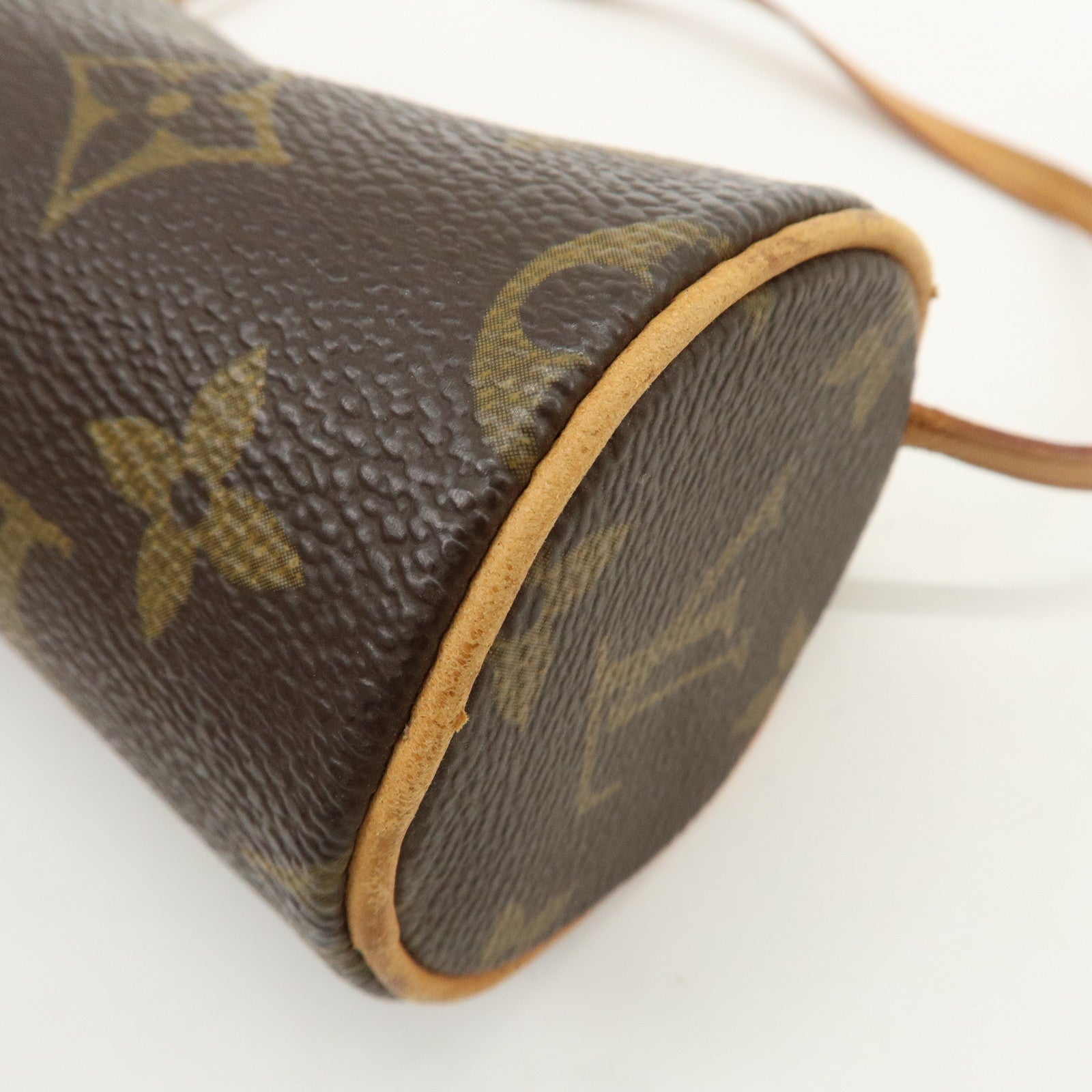 Louis Vuitton Monogram Mini Pouch for Papillon Bag New Style Brown