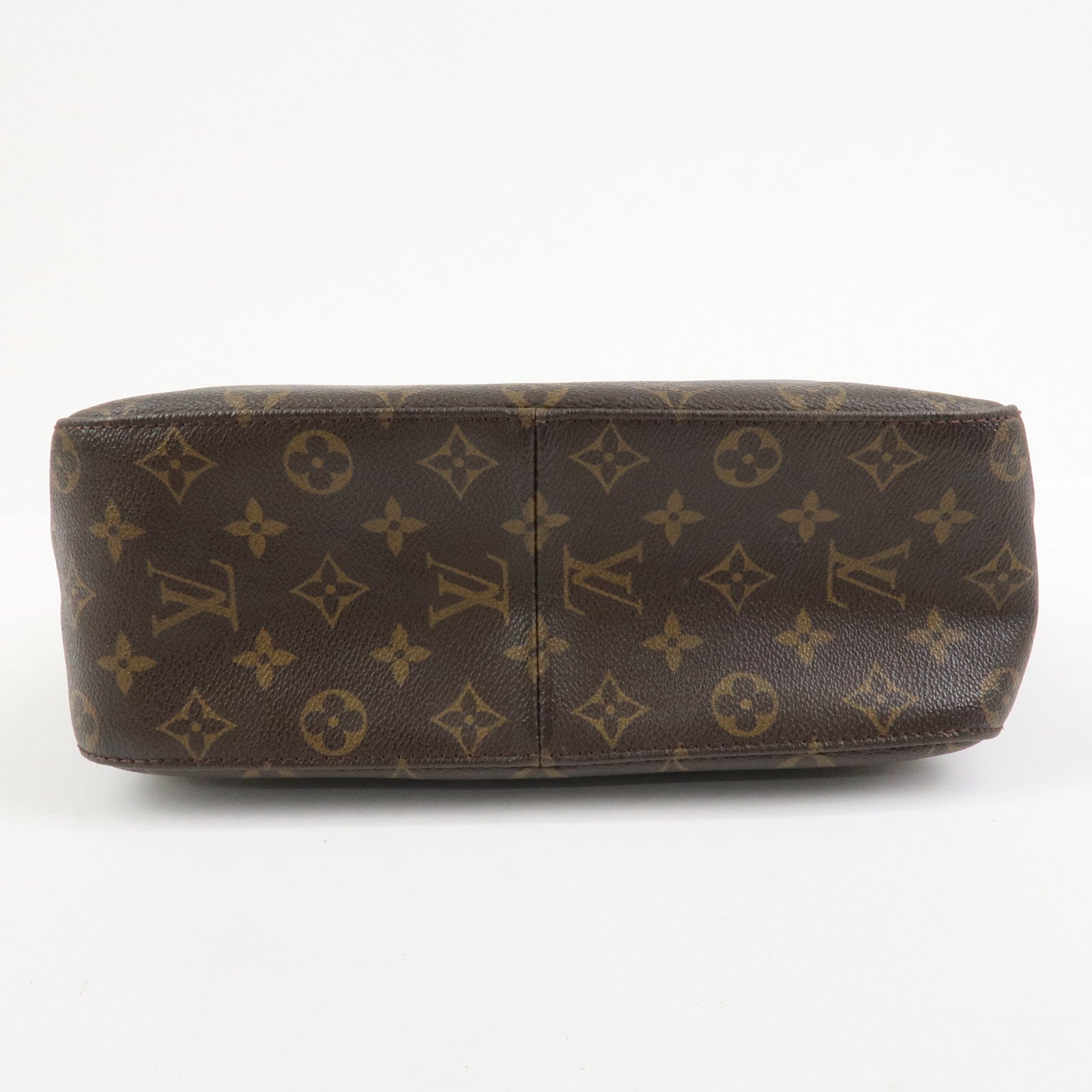 Louis Vuitton Monogram Looping GM Shoulder Bag Brown M51145