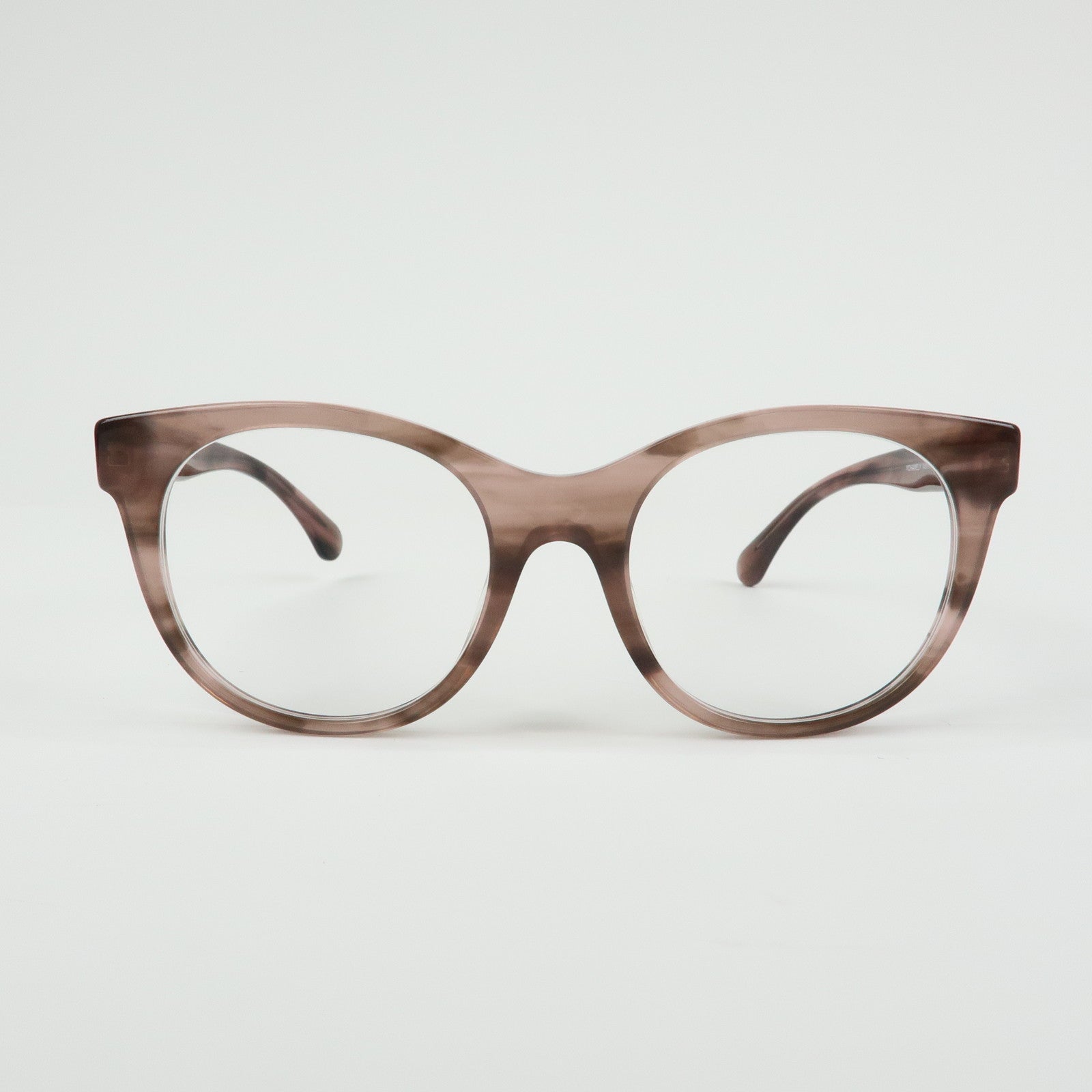 CHANEL COCO Mark Plastic Glasses Fashion Glasses Brown 3450-B-A