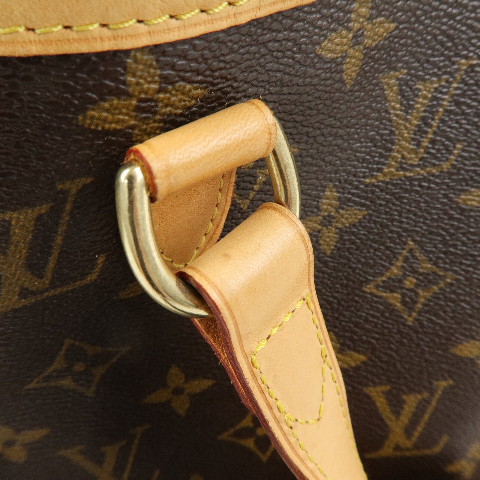 Louis Vuitton Monogram Batignolles Canvas Tote Bag Hand Bag M51156