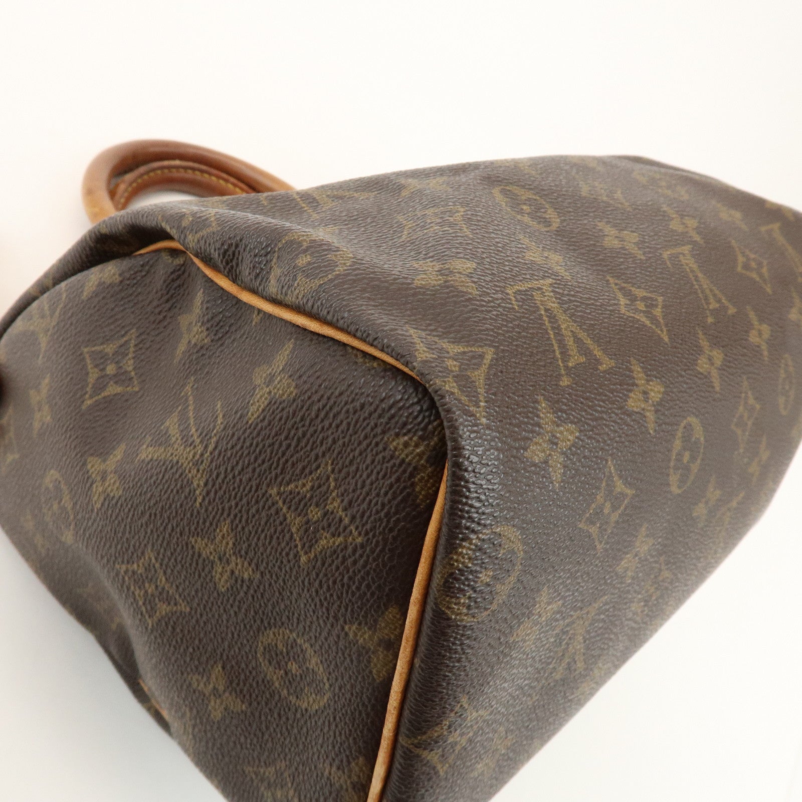 Louis Vuitton Monogram Speedy 25 Boston Bag Hand Bag Brown M41528