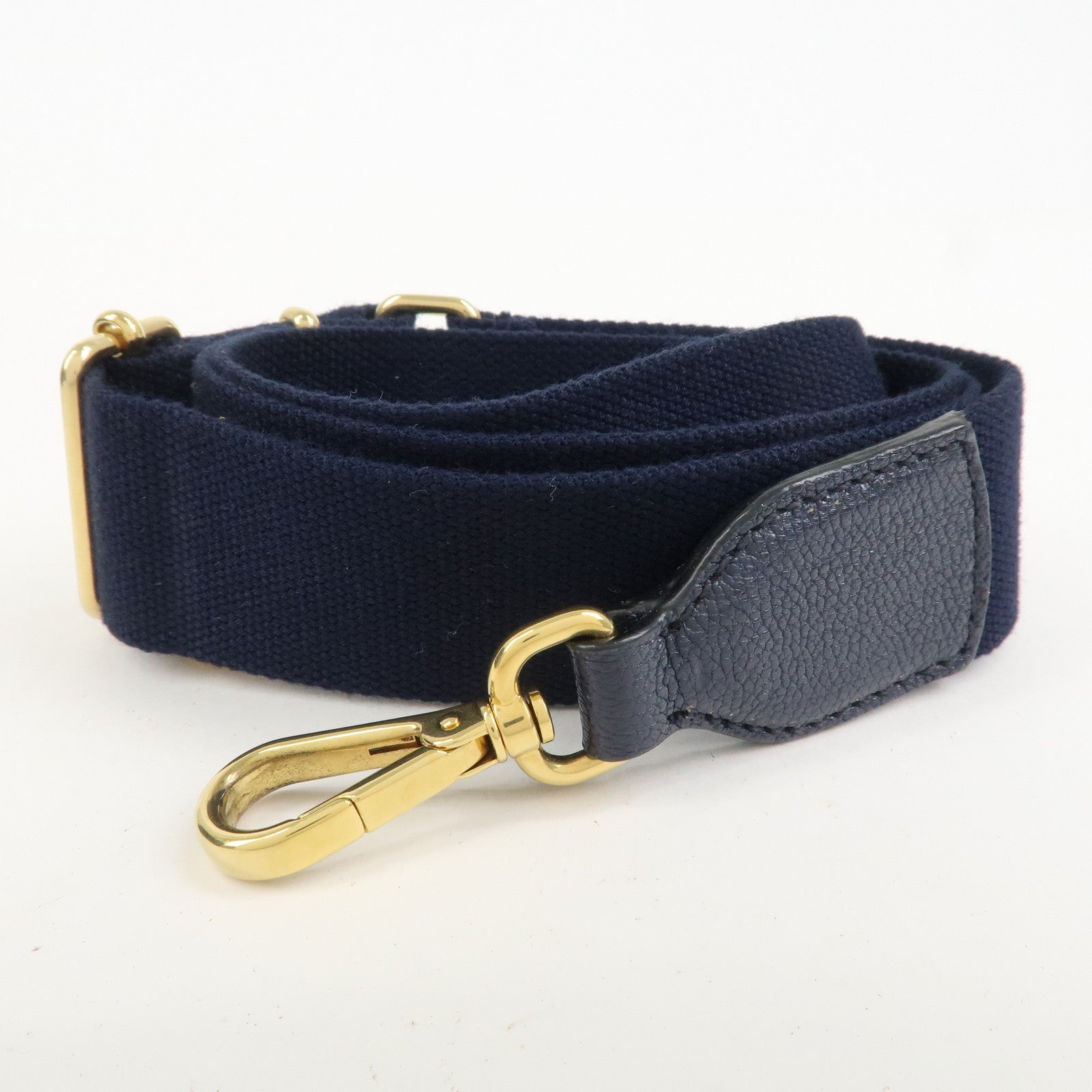 MIU MIU Madras Denim Leather 2Way Hand Bag Shoulder Bag 5BA130