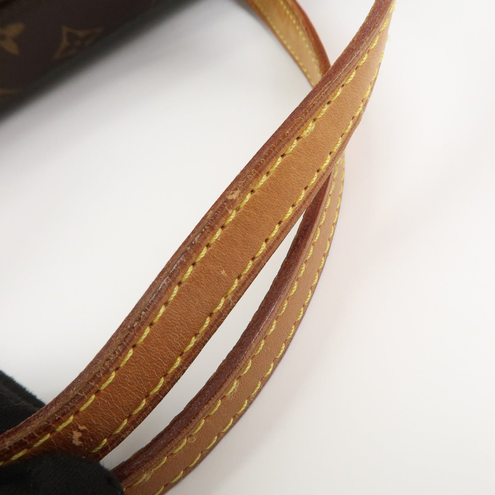 Louis Vuitton Monogram Papillon 30 Hand Bag Brown M51385