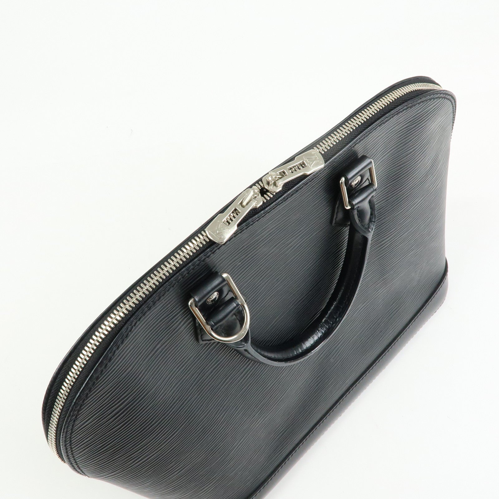 Louis Vuitton Epi Leather Alma PM Hand Bag Noir Black M40302
