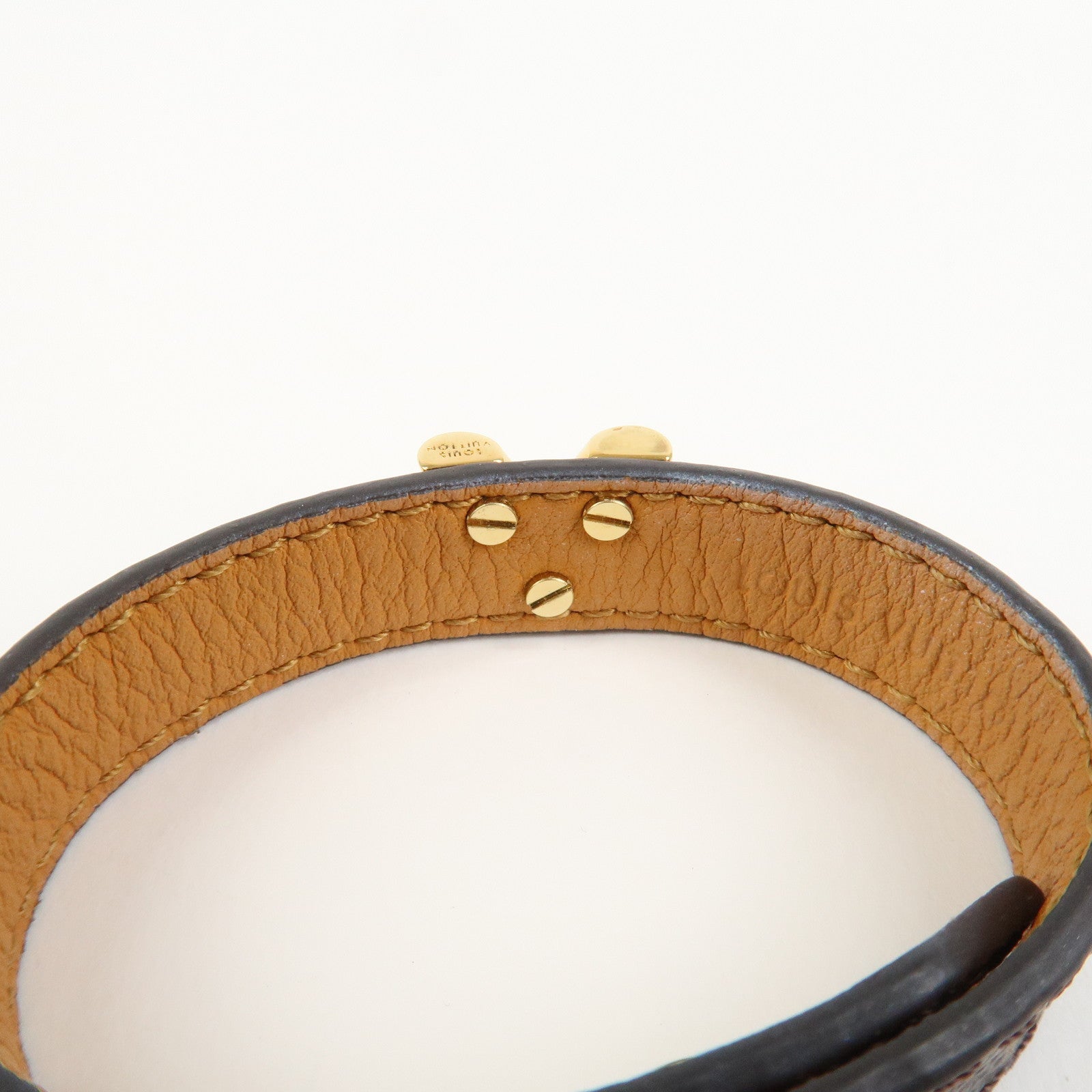 Louis Vuitton Monogram Essential V Bracelet Brown M6042