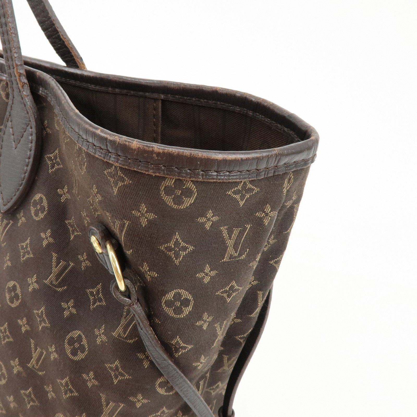 Louis Vuitton Monogram Idylle Neverfull MM Tote Bag Fusain M40513