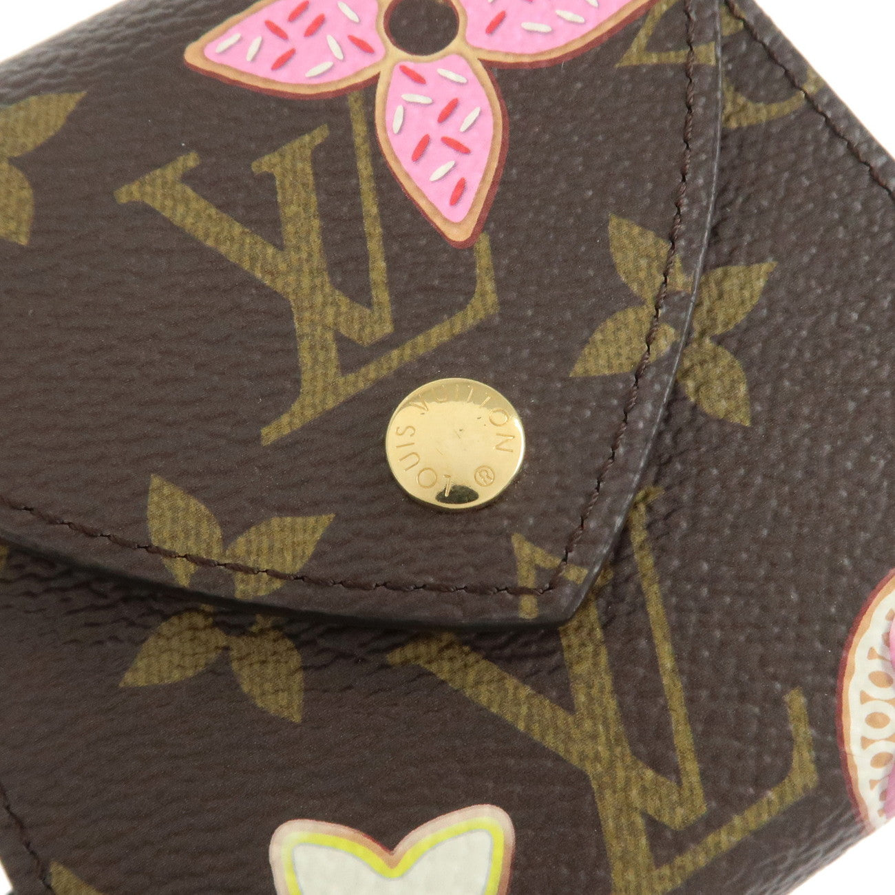 Louis Vuitton Monogram Notepad Pouch Candy Factory Brown GI1163