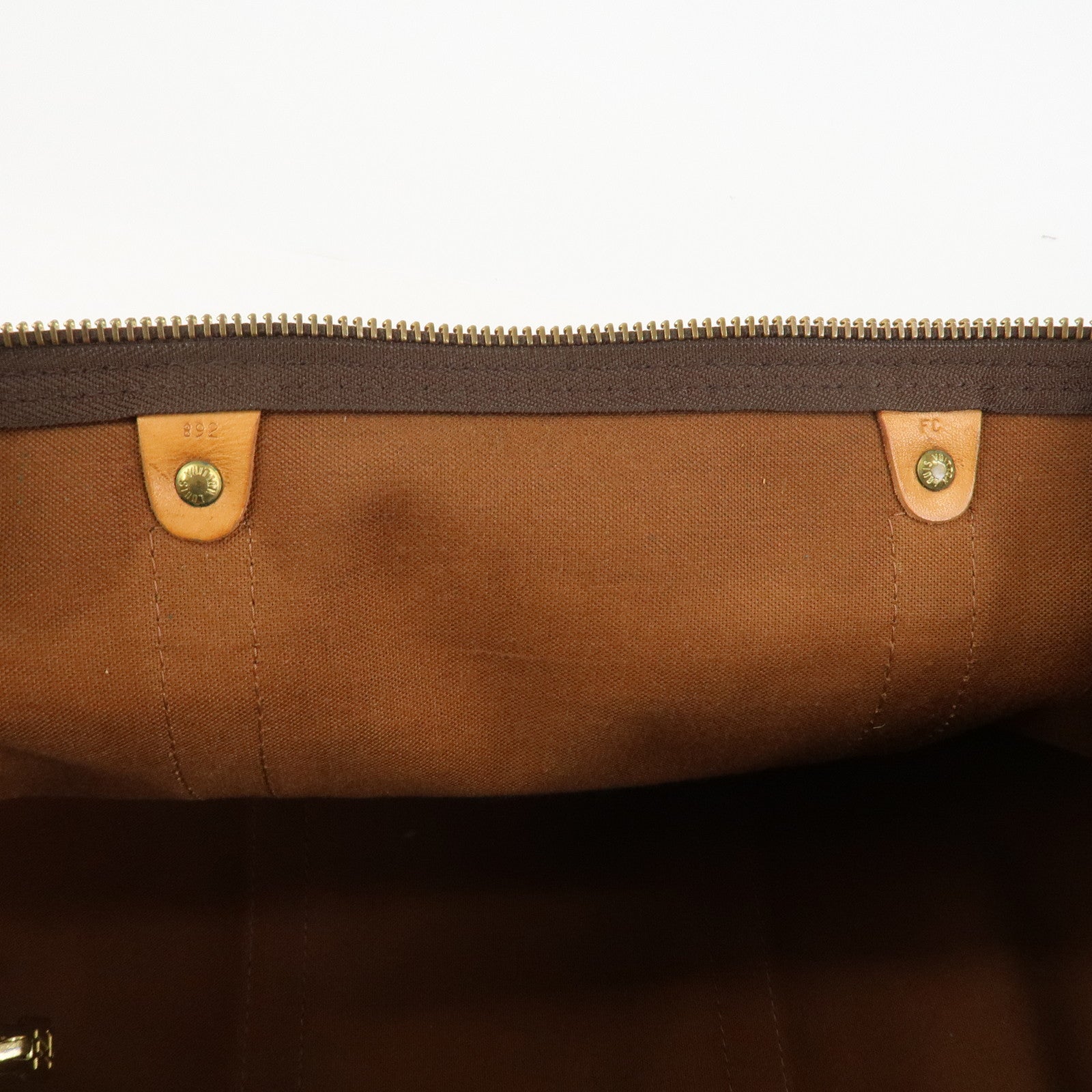 Louis Vuitton Monogram Keep All Bandouliere 60 Boston Bag M41412