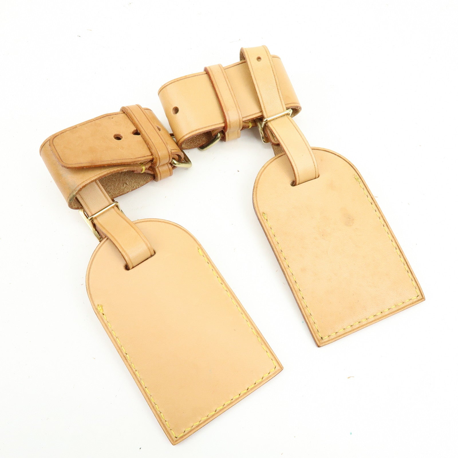 Louis Vuitton Set of 9 Leather Name Tag & Poignet