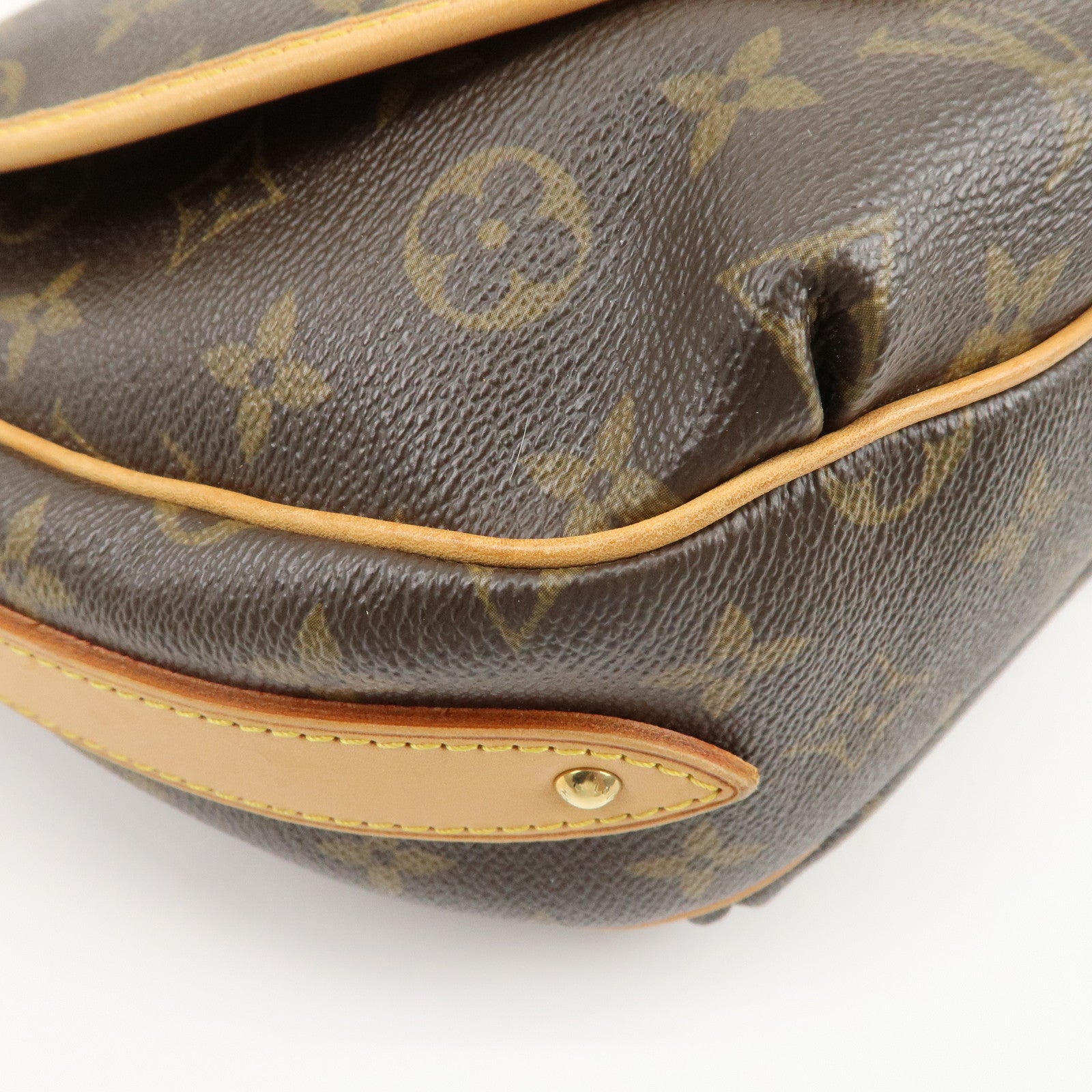 Louis Vuitton Monogram Tolum PM Shoulder Bag Hand Bag Brown M40076