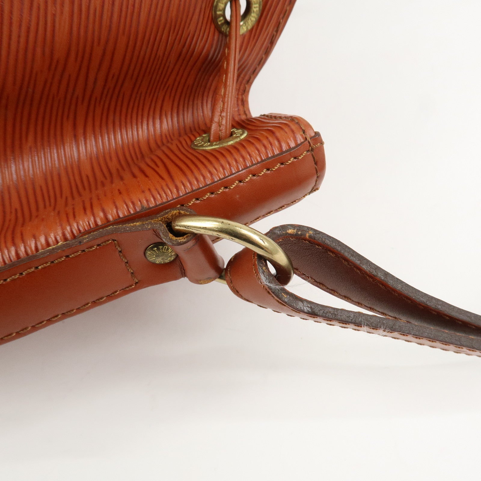 Louis Vuitton Epi Leather Petit Noe Shoulder Bag Kenya Brown M44103